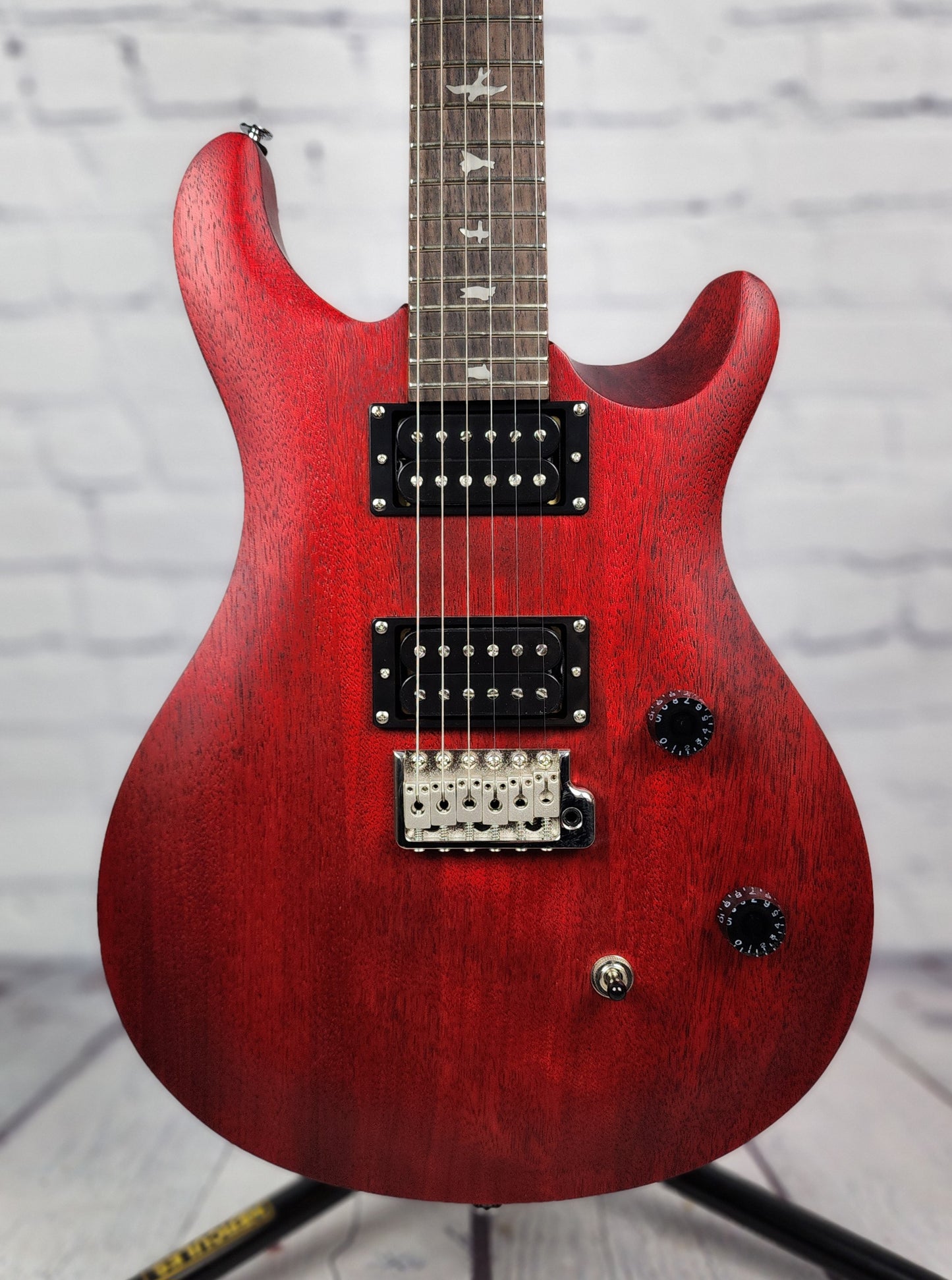 Paul Reed Smith SE CE24 Satin 6 String Electric Guitar Vintage Cherry