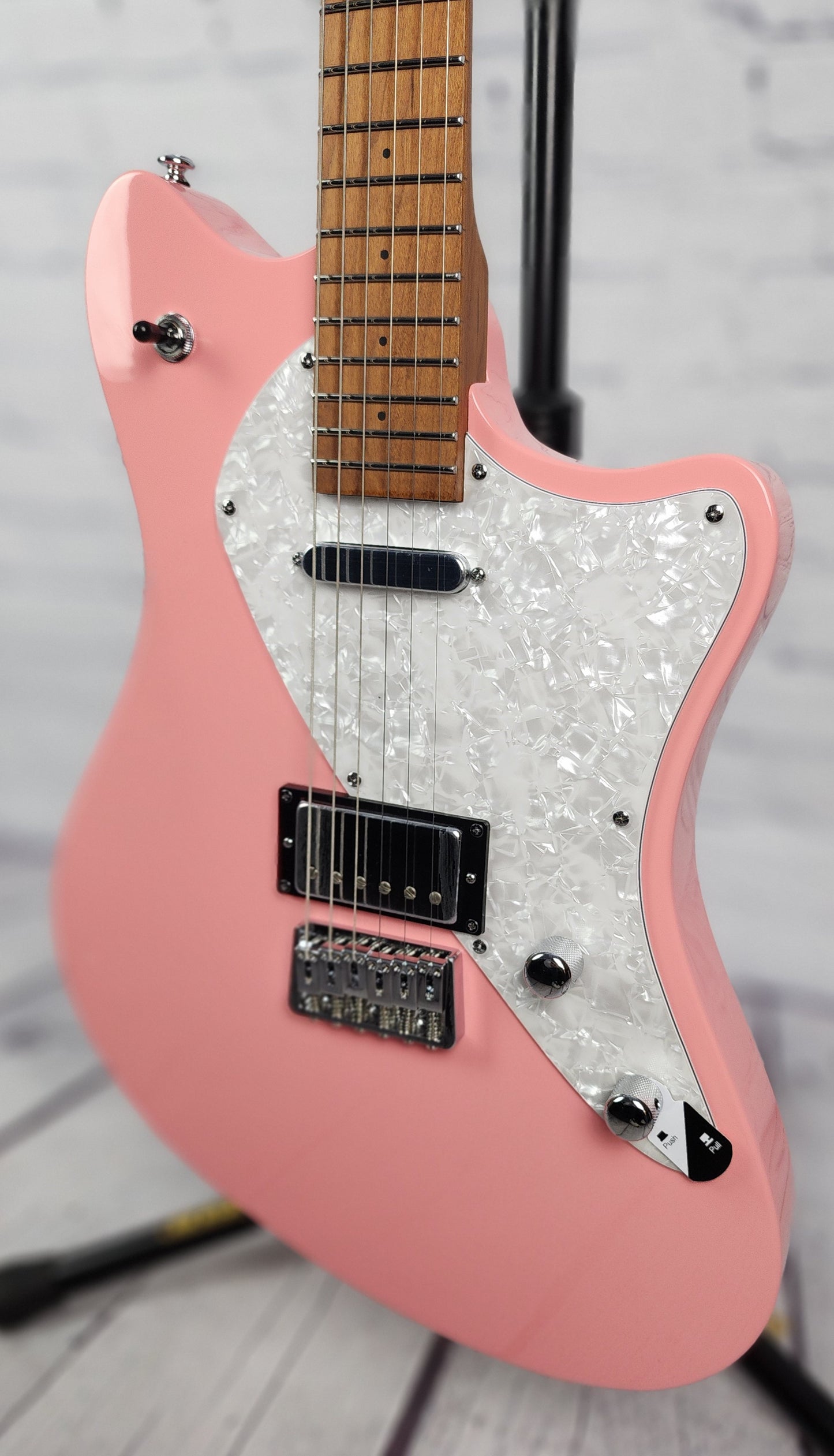 Balaguer Standard Espada HS 6 String Electric Guitar Gloss Pastel Pink