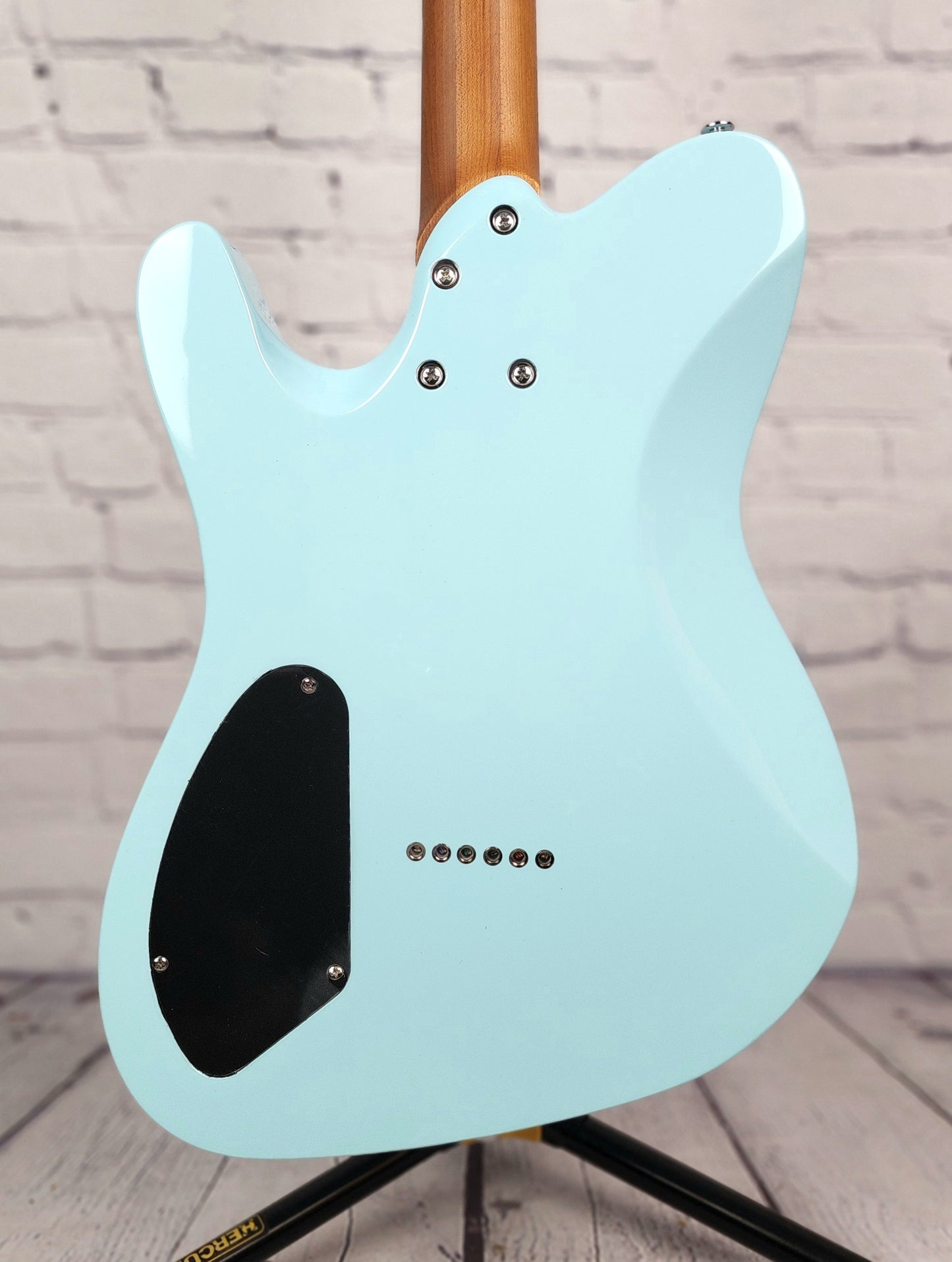 Balaguer Standard Thicket HH 6 String Electric Guitar Gloss Pastel Blue