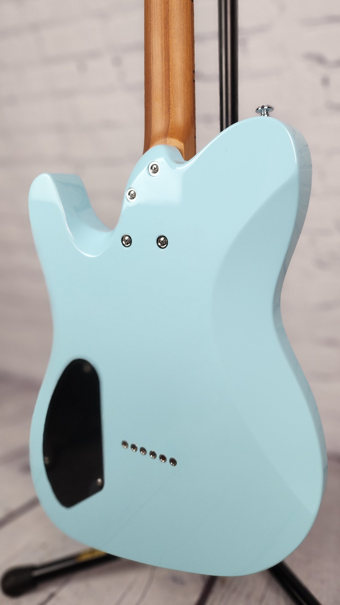 Balaguer Standard Thicket HH 6 String Electric Guitar Gloss Pastel Blue