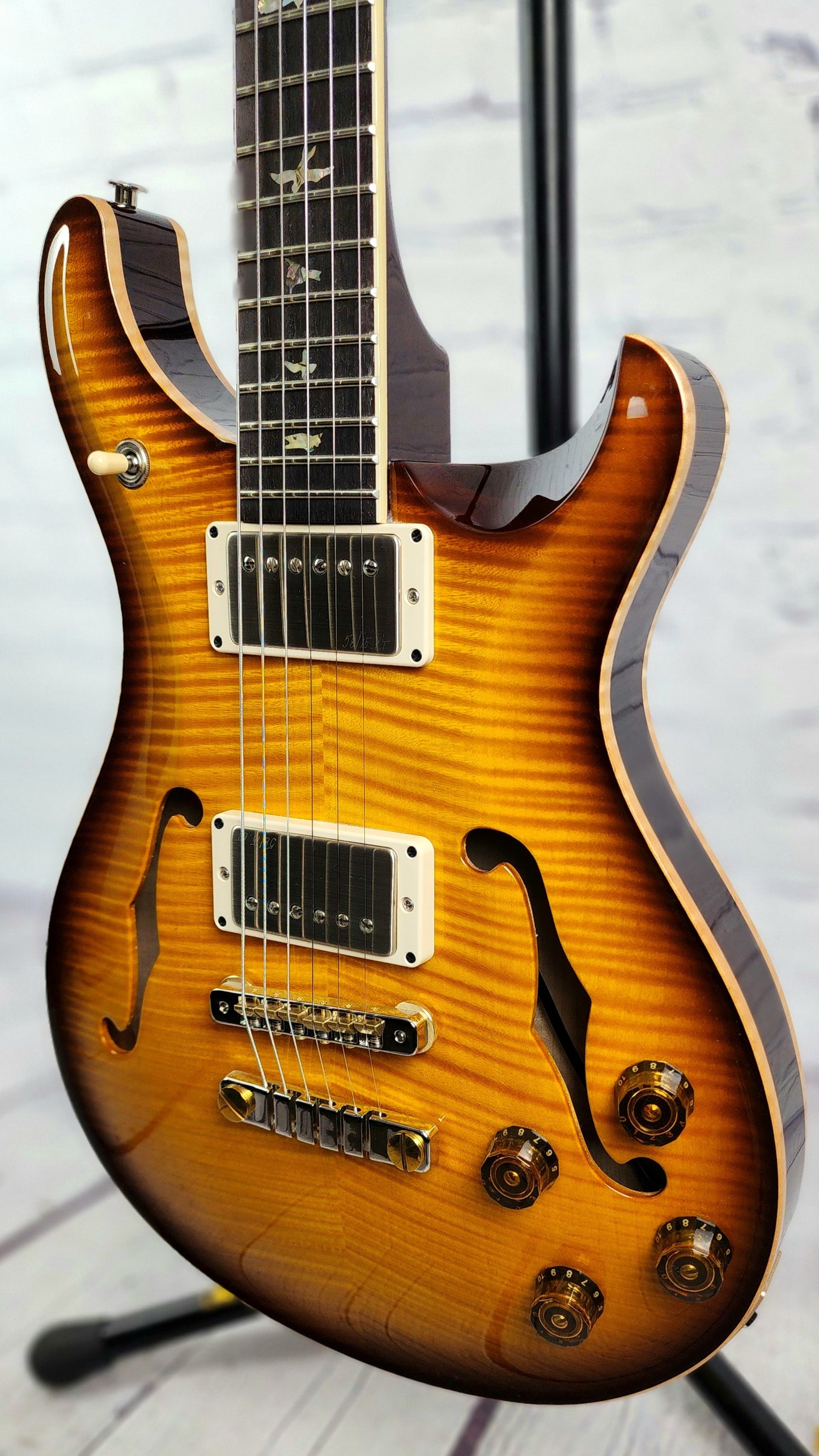 Paul Reed Smith PRS McCarty 594 Hollowbody II HBII Electric Guitar McCarty Tobacco Burst