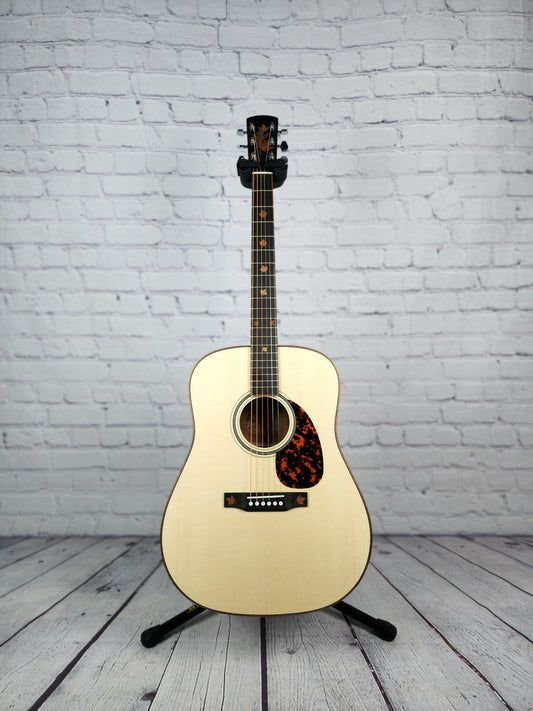 Larrivee D-03 Maple Leaf Limited Edition 6 String Acoustic Guitar Satin Natural