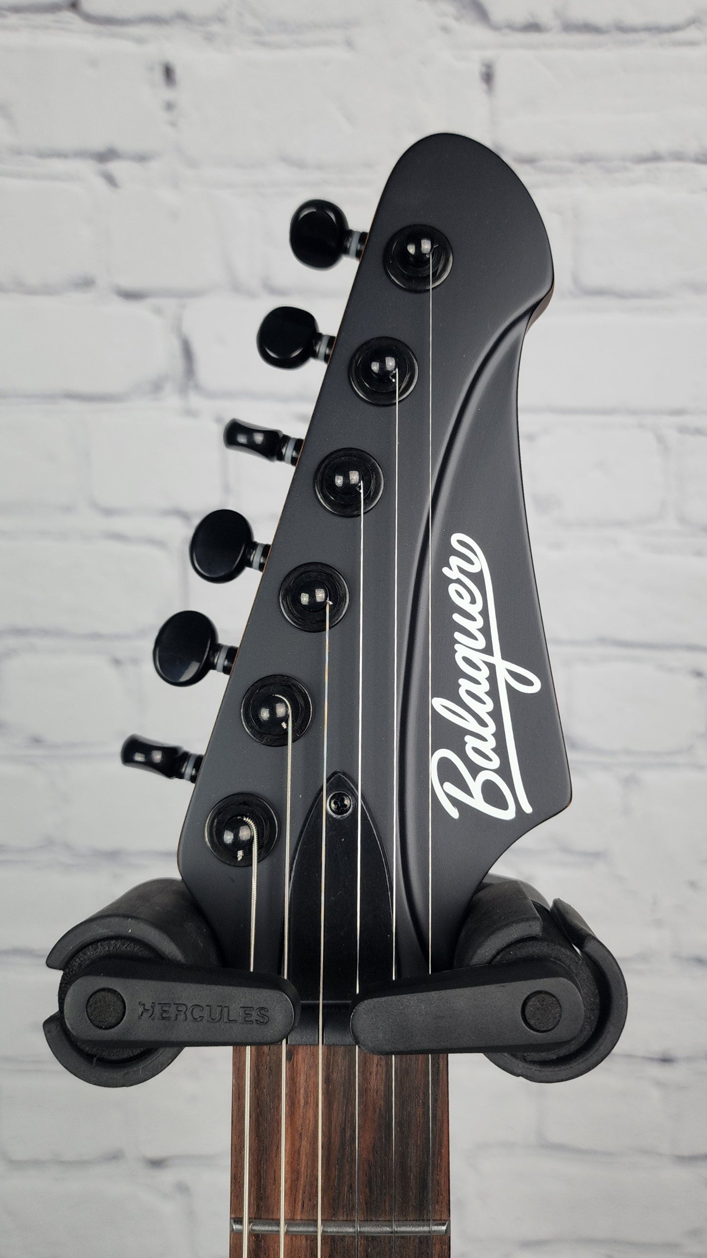Balaguer Guitars Select Espada 6 String Electric Guitar Matte Black Friday Limited Edition