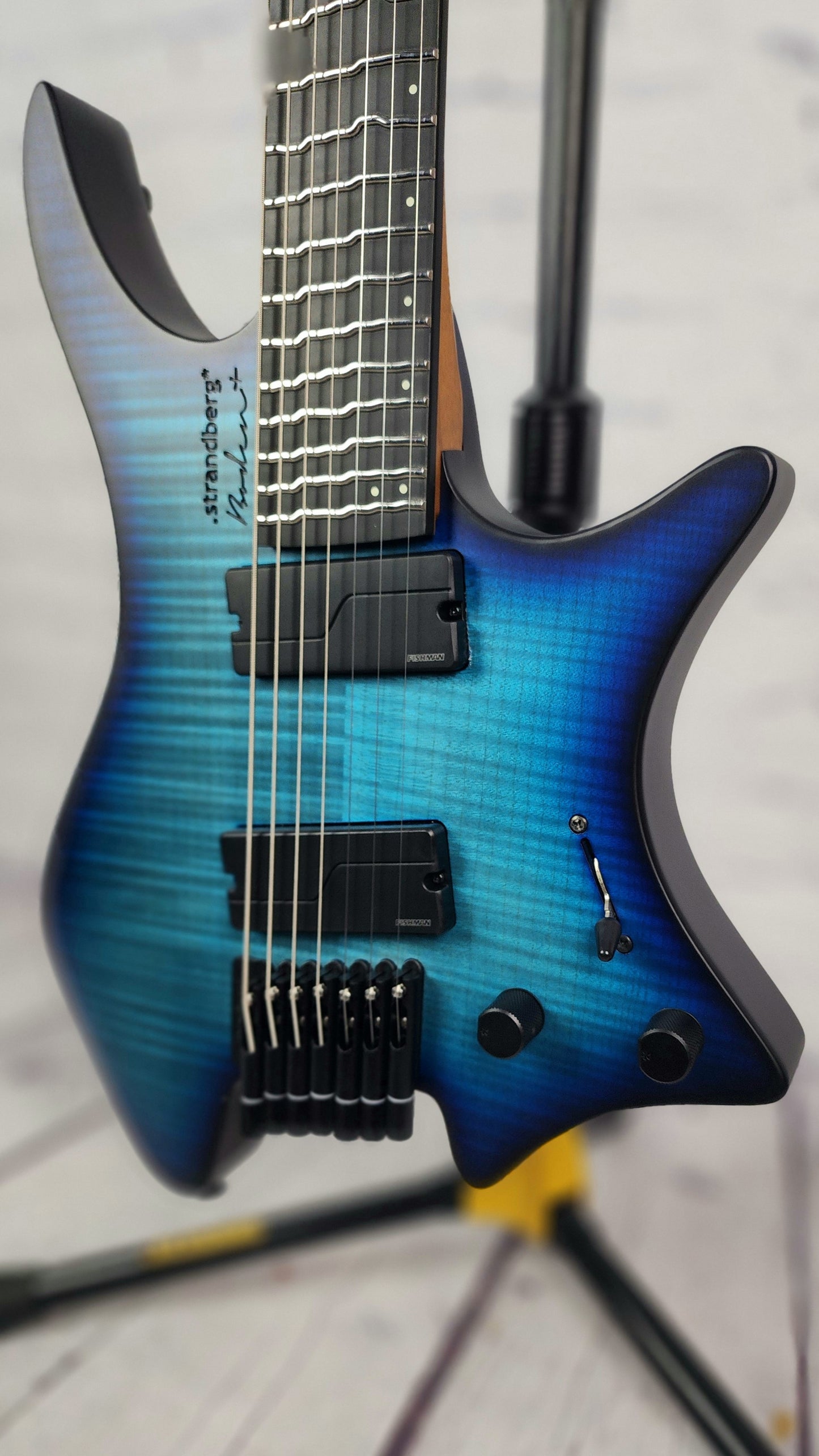 Strandberg Boden NX 7 True Temperament 7 String Electric Guitar Glacier Blue