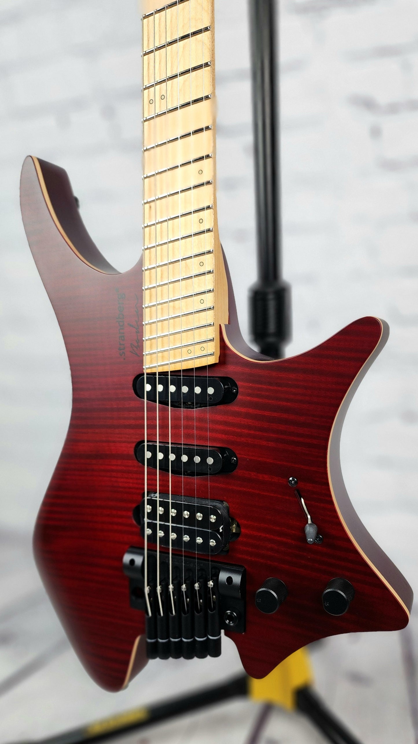Strandberg Boden Standard NX 6 String Tremolo HSS Electric Guitar Trans Red