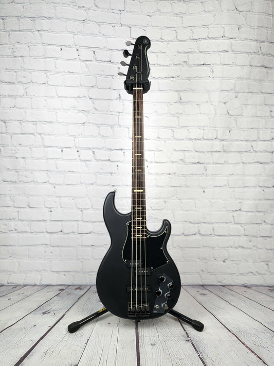 Yamaha BB734A 4 String Bass Guitar Matte Black