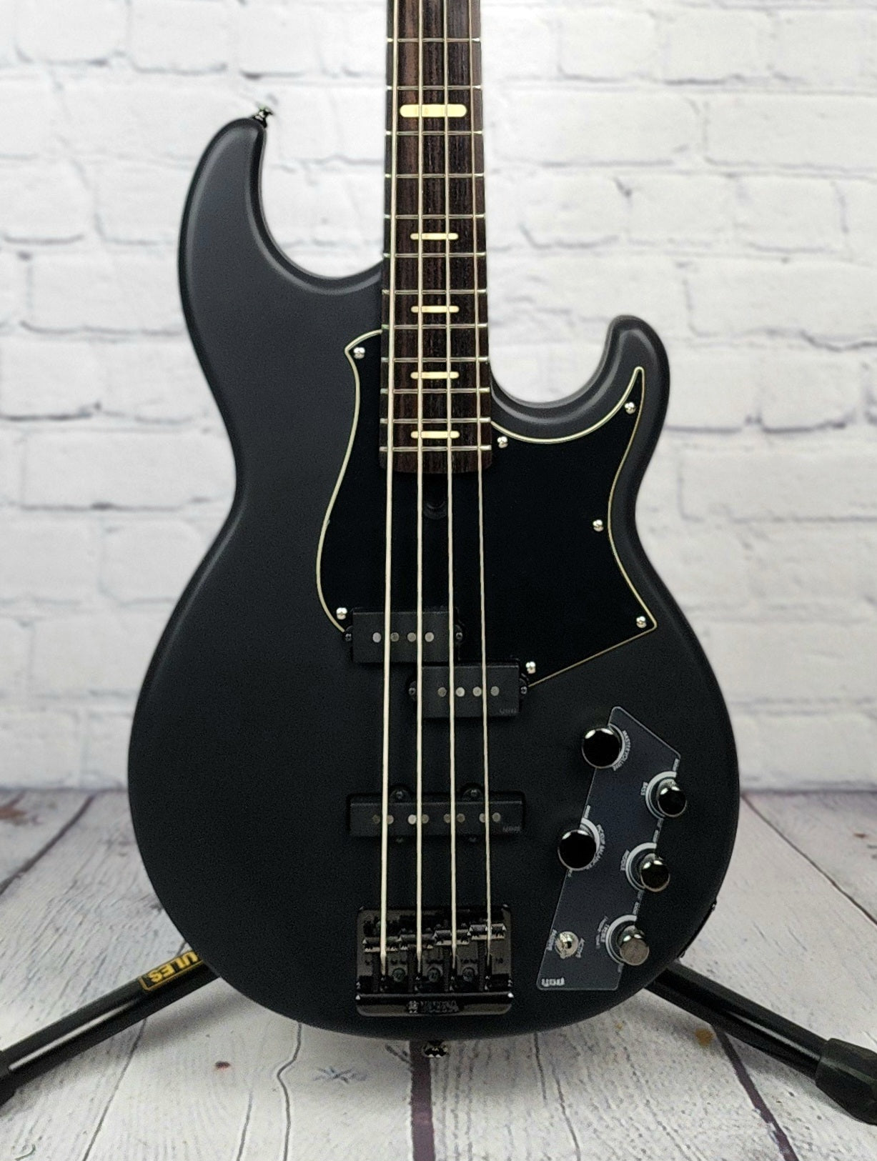 Yamaha BB734A 4 String Bass Guitar Matte Black