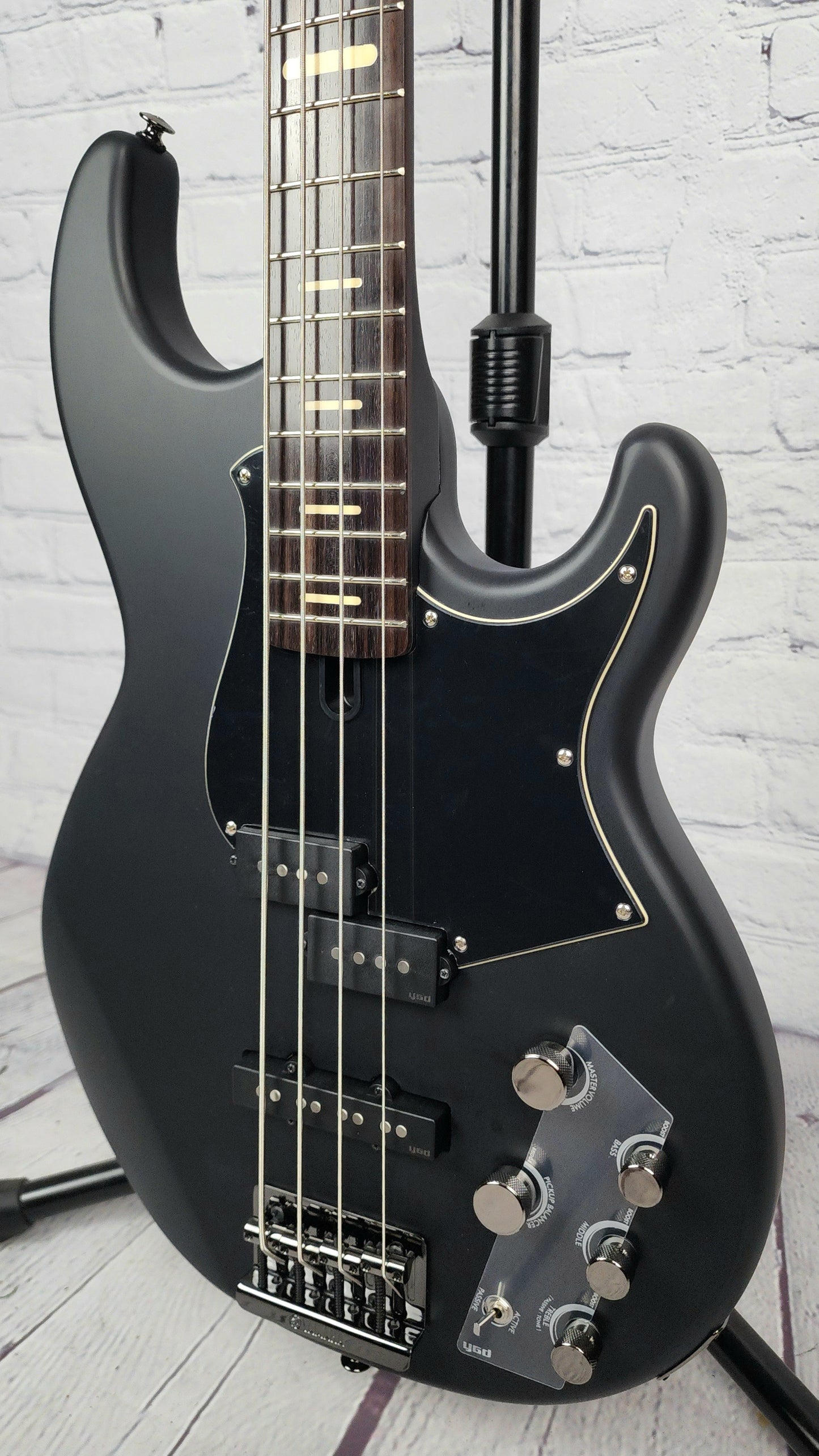 Yamaha BB734A 4 String Bass Guitar Matte Black