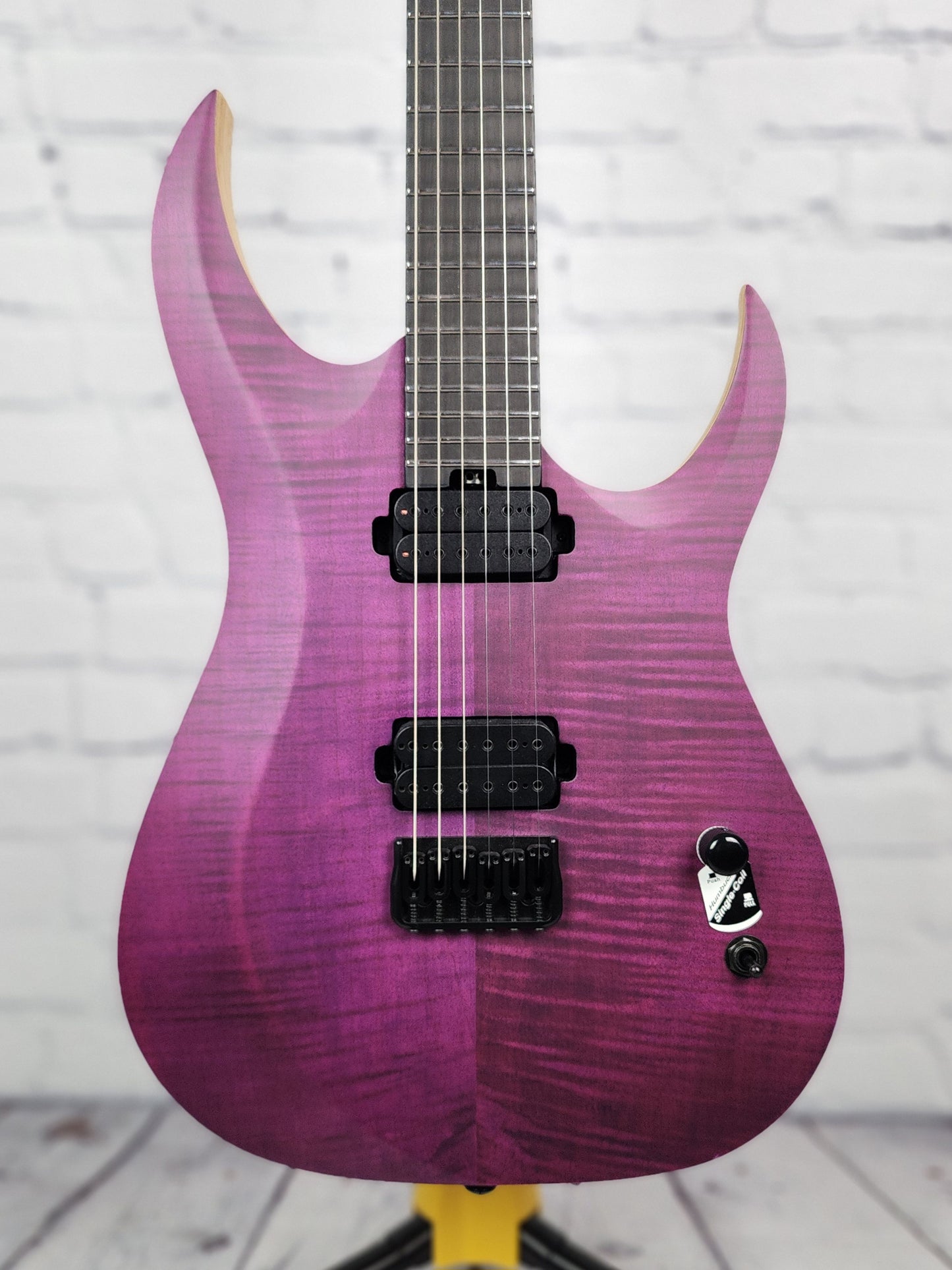 Schecter Guitars John Browne TAO 6 String Electric Guitar Satin Trans Purple