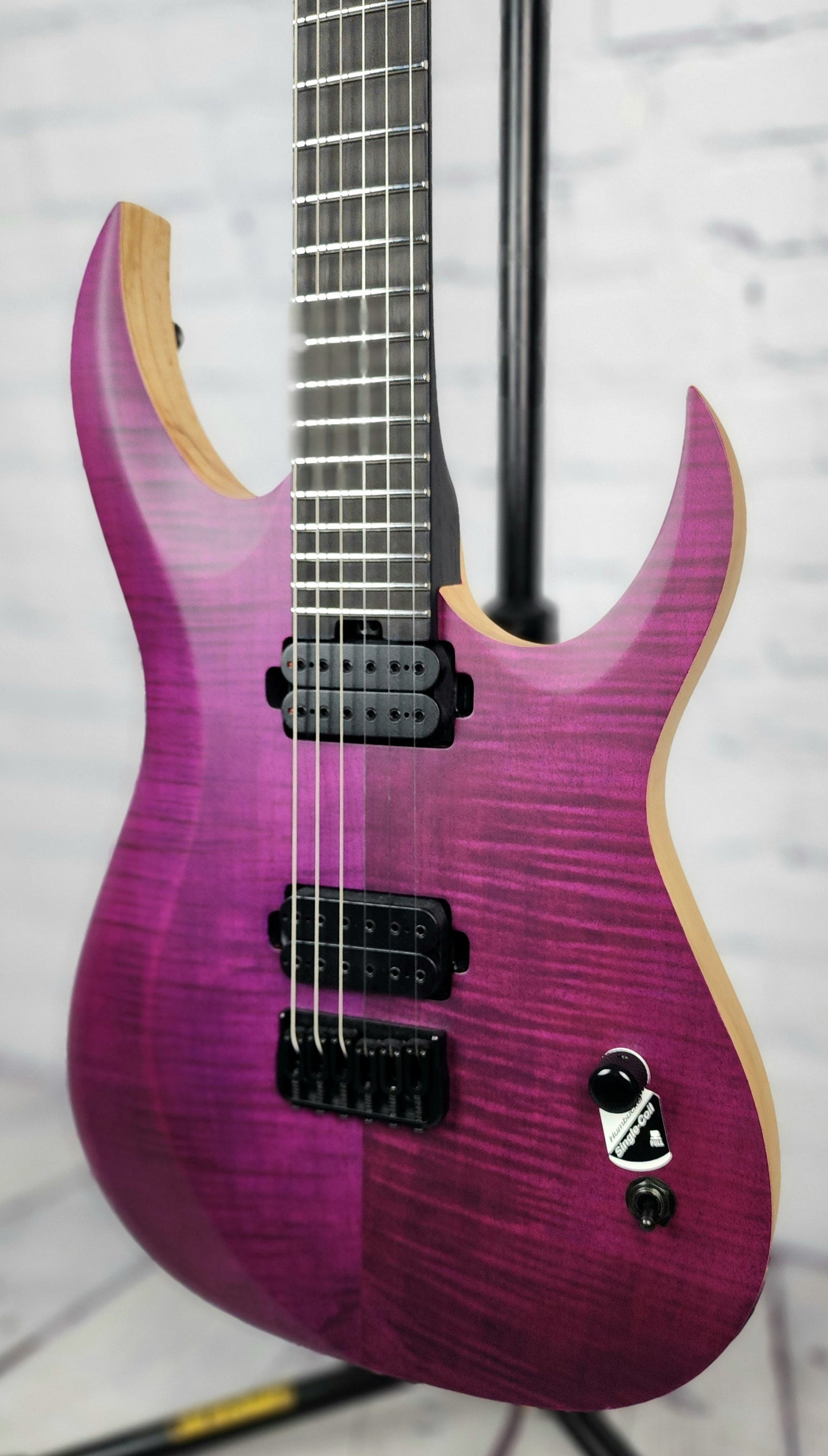 Schecter Guitars John Browne TAO 6 String Electric Guitar Satin Trans Purple