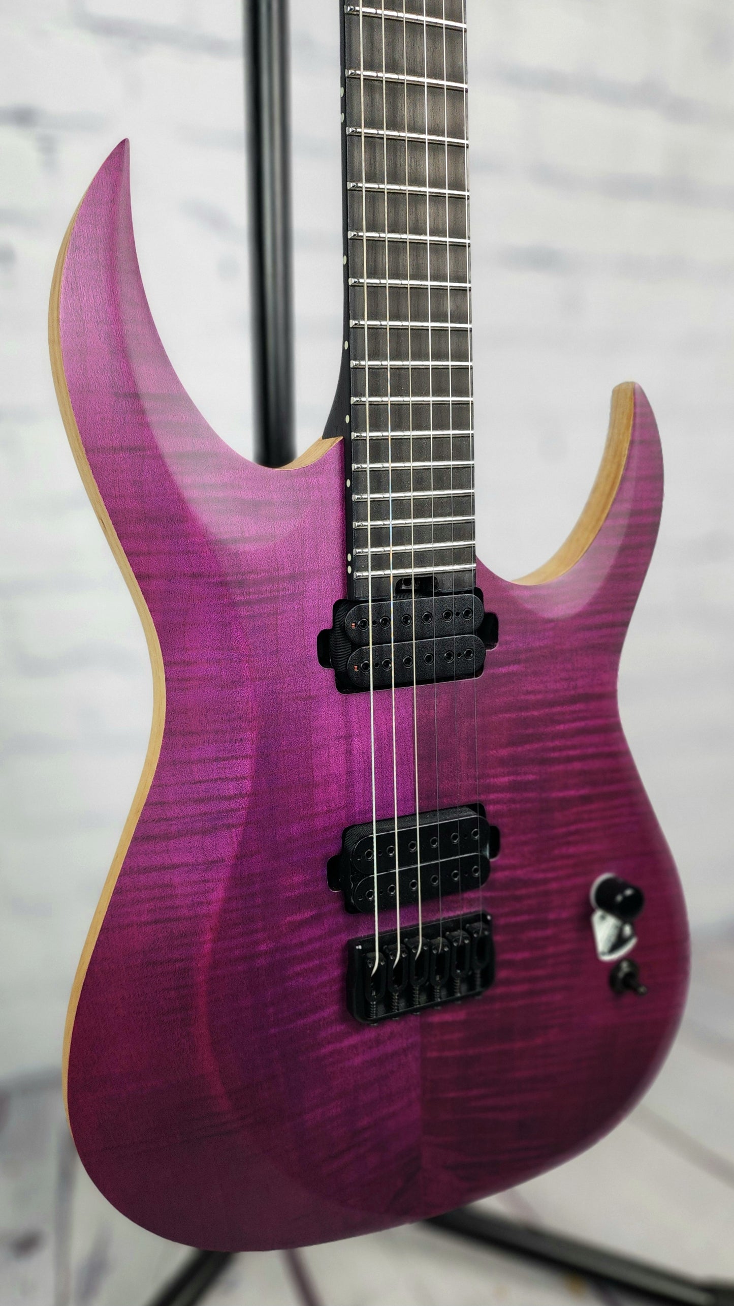 Schecter Guitars John Browne TAO 6 String Electric Guitar Satin Trans Purple