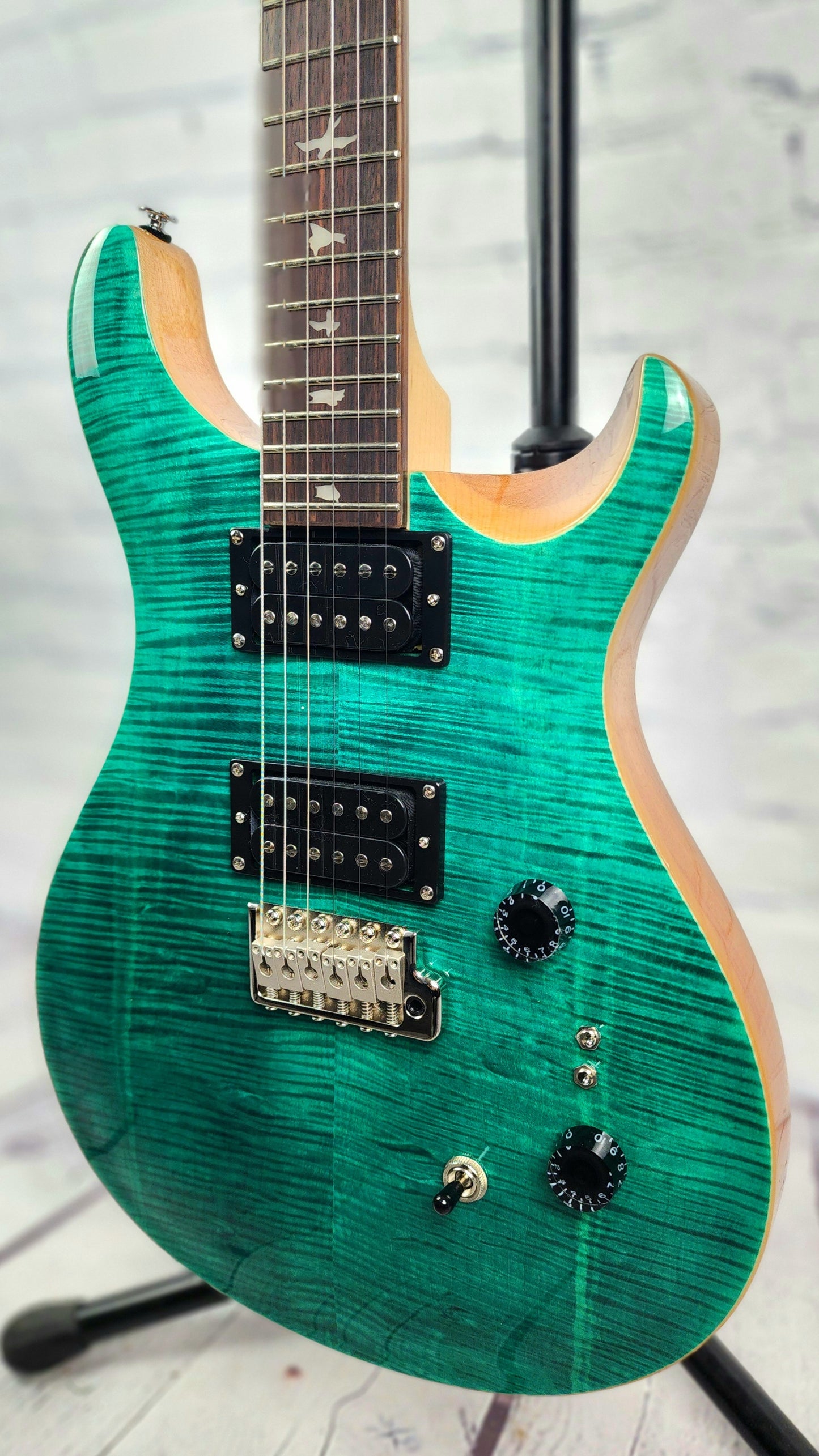 Paul Reed Smith PRS SE Custom 24-08 Electric Guitar Turquoise