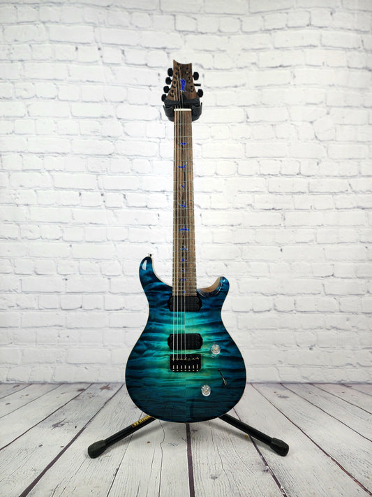 Paul Reed Smith PRS Private Stock Custom 24 7 String Electric Guitar Sub Zero Glow