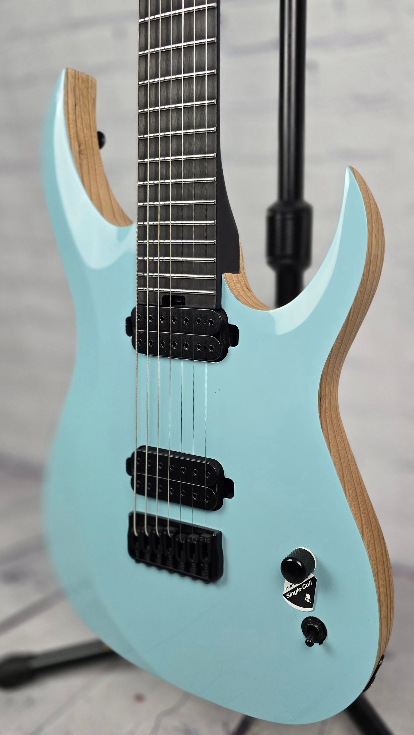 Schecter Guitars John Browne TAO 7 String Electric Guitar Azure Blue