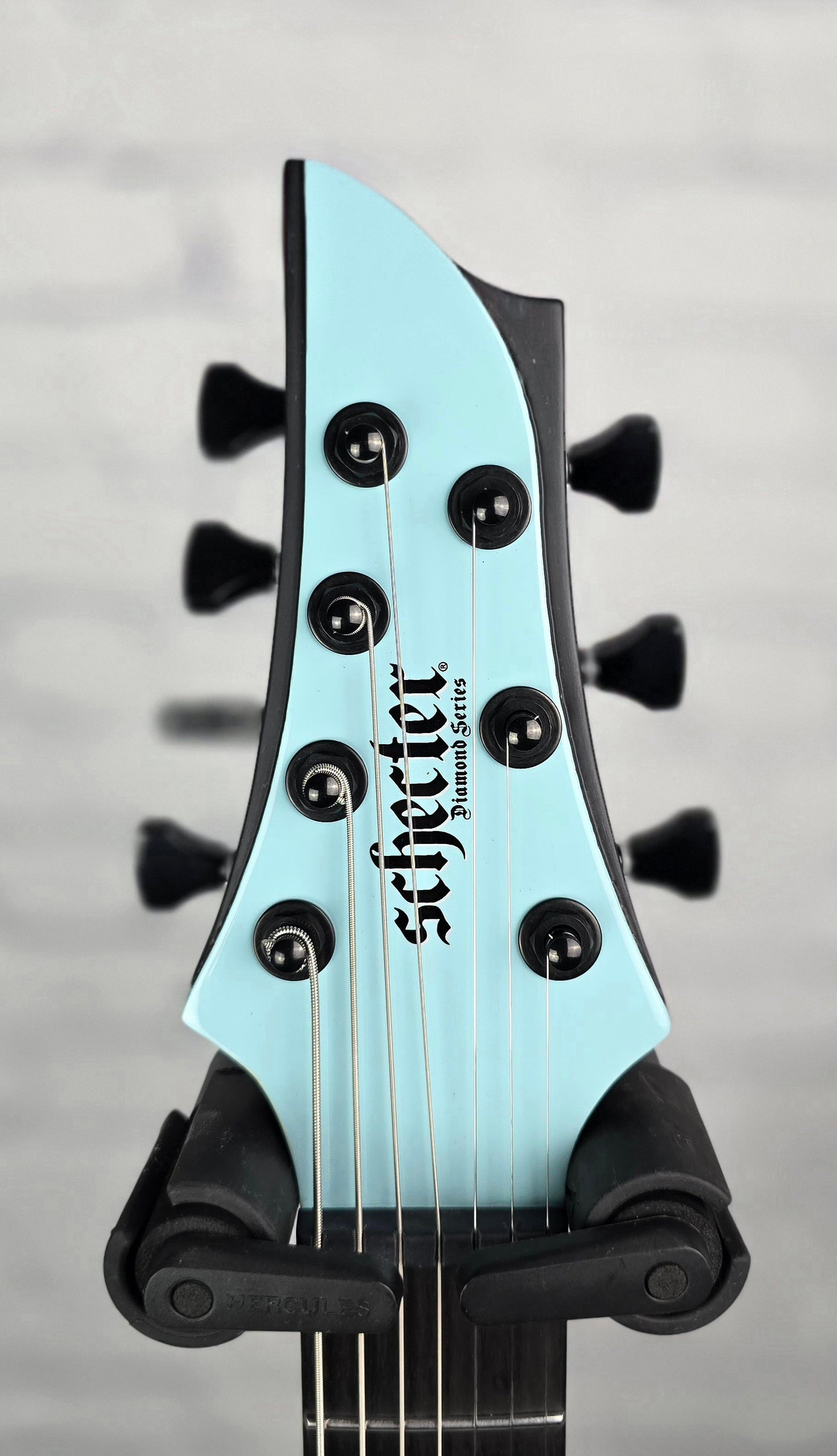 Schecter Guitars John Browne TAO 7 String Electric Guitar Azure Blue