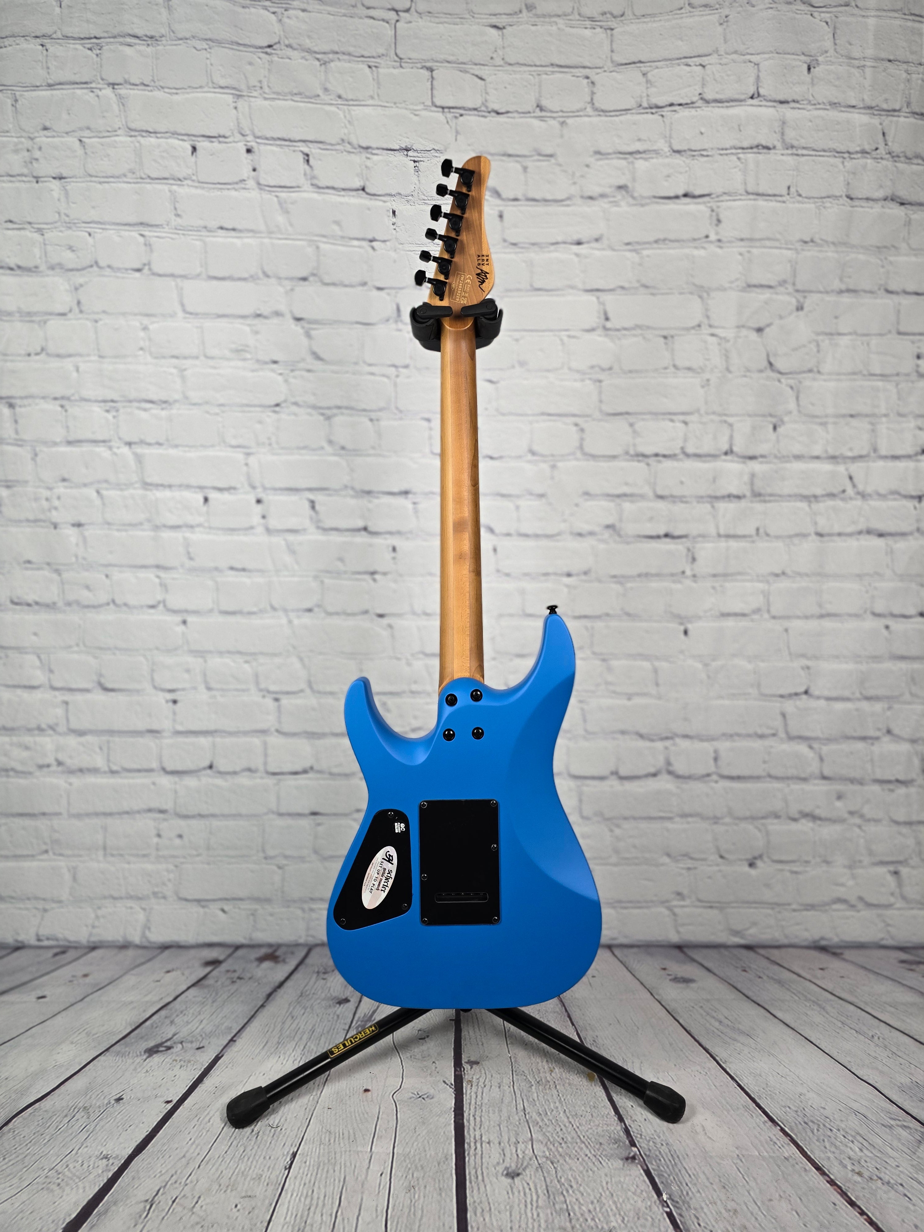 Schecter Aaron Marshall AM-6 Tremolo Electric Guitar Satin Royal