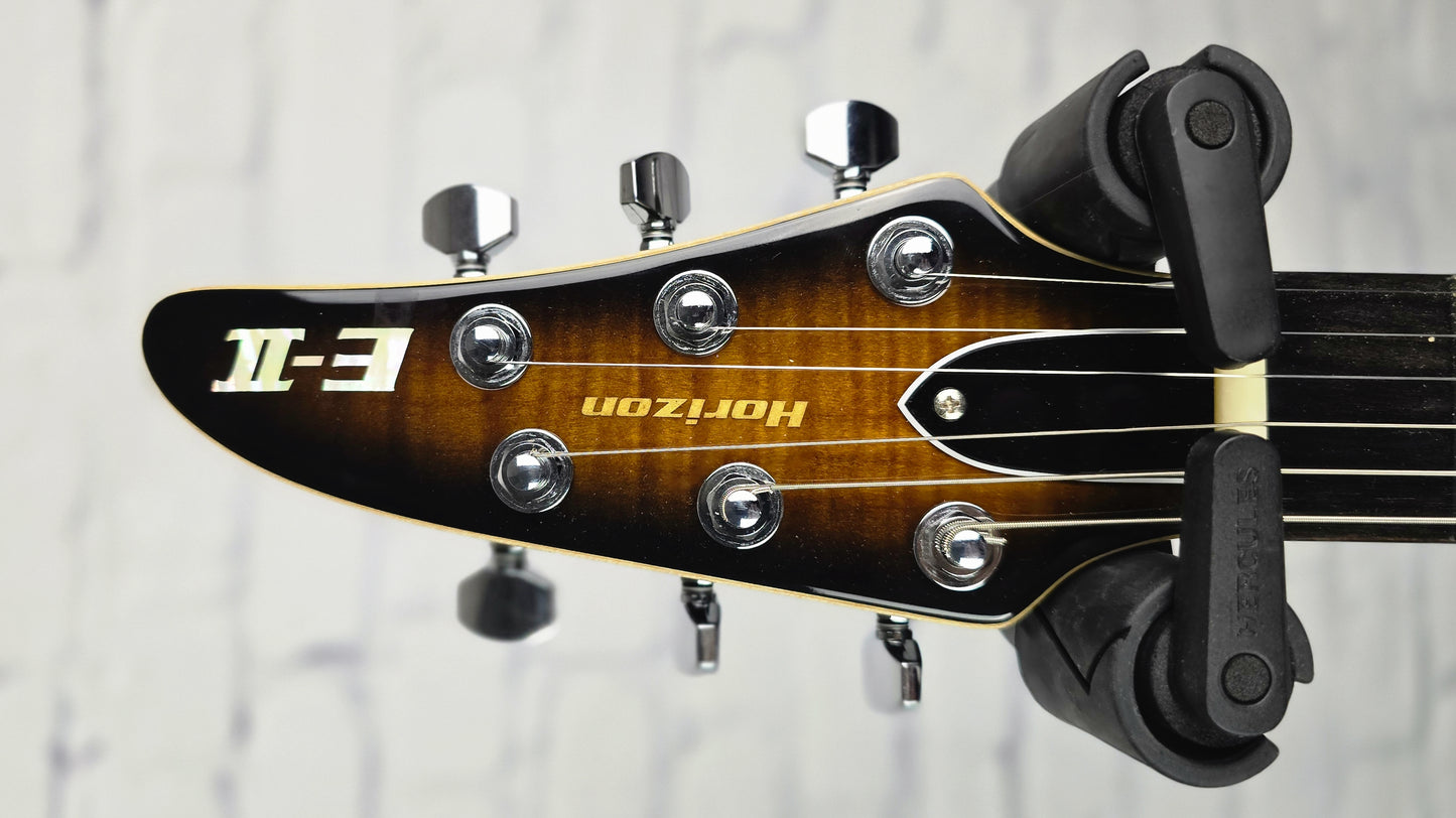 USED ESP E-II Horizon FM NT Electric Guitar Dark Brown Sunburst