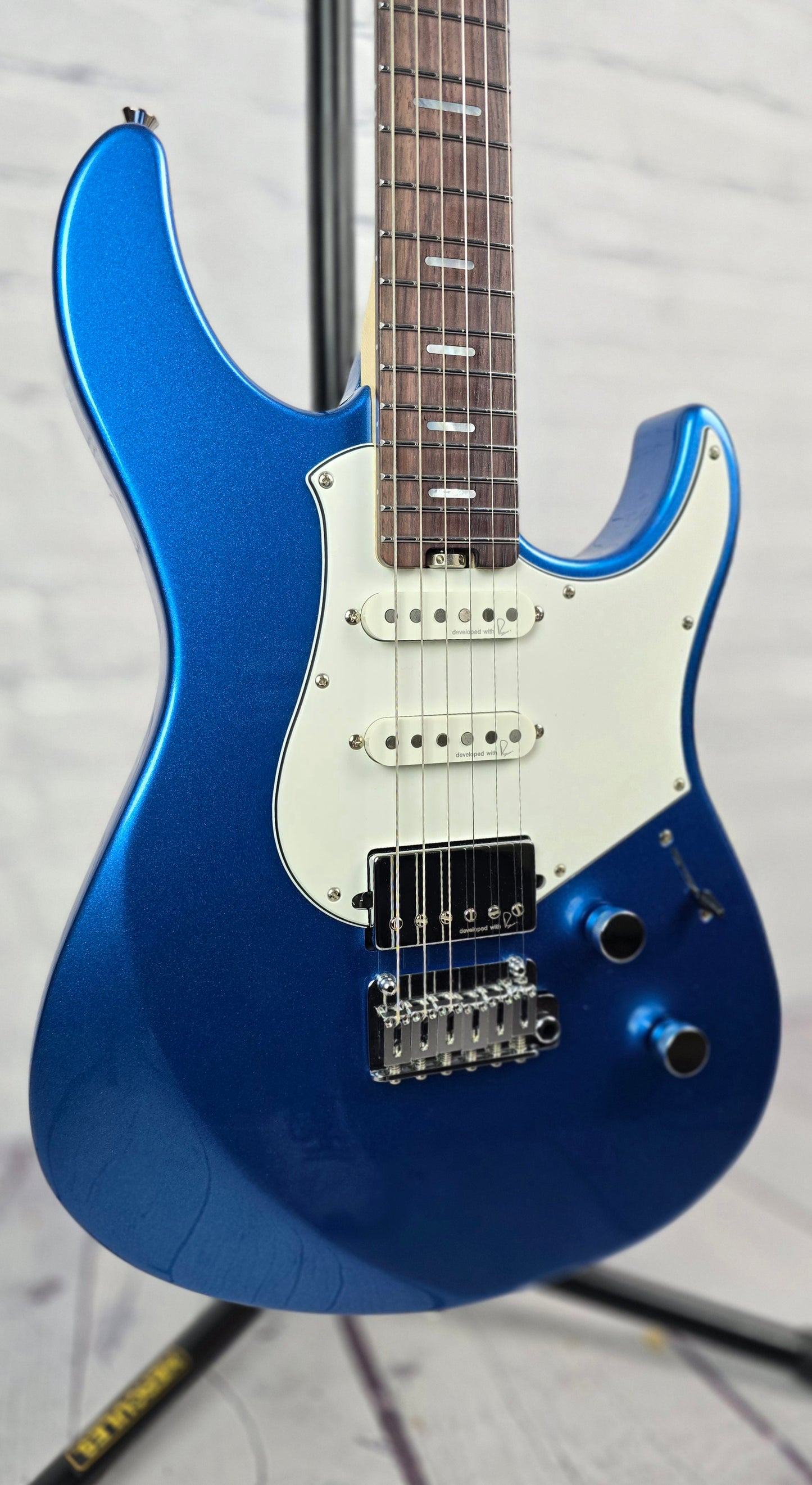 Yamaha Pacifica PACP12 SPB 6 String Electric Guitar Sparkle Blue Rosewood