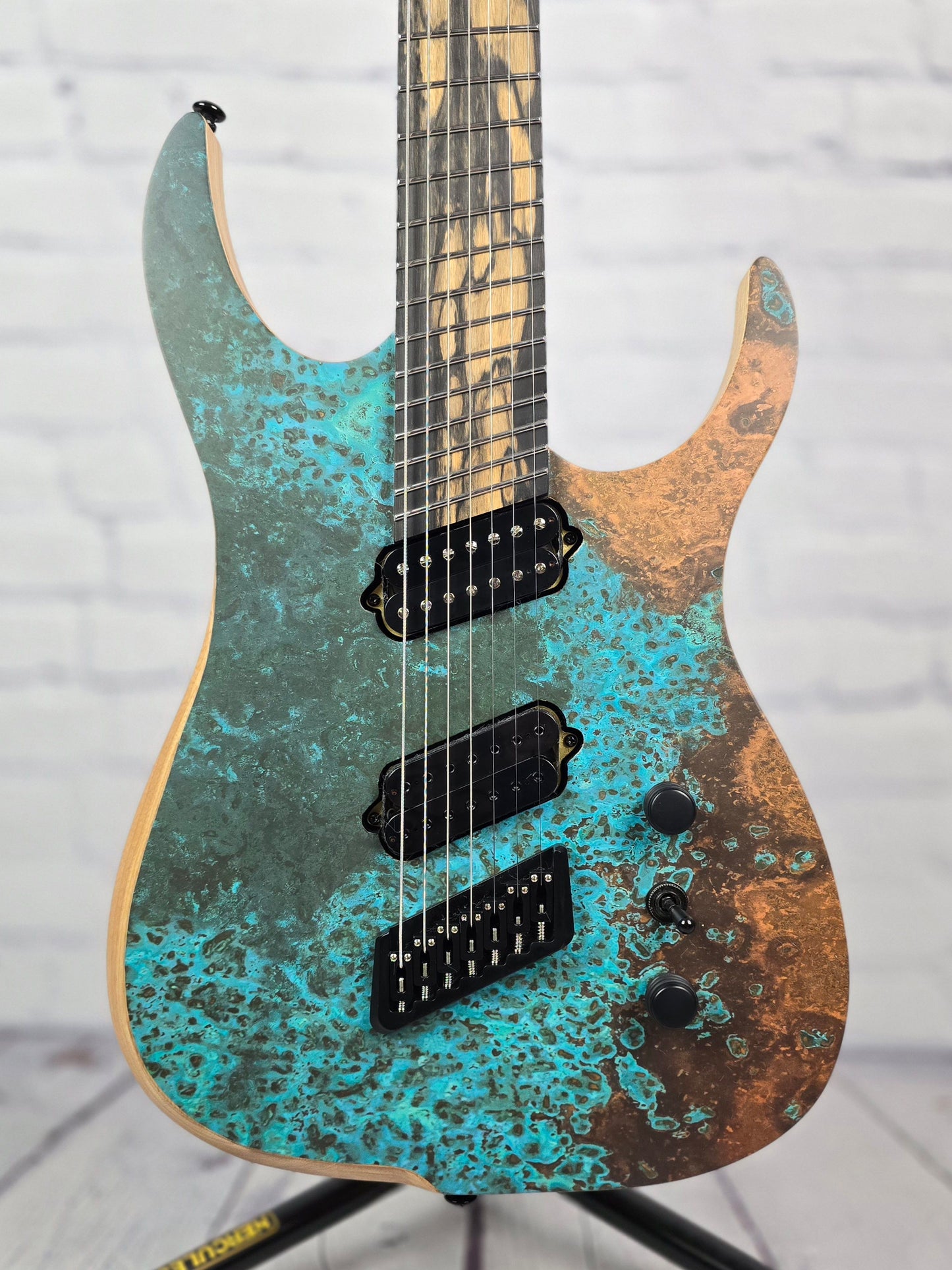 Ormsby Hype GTR Elite 7 String Copper Print Electric Guitar Wenge Neck