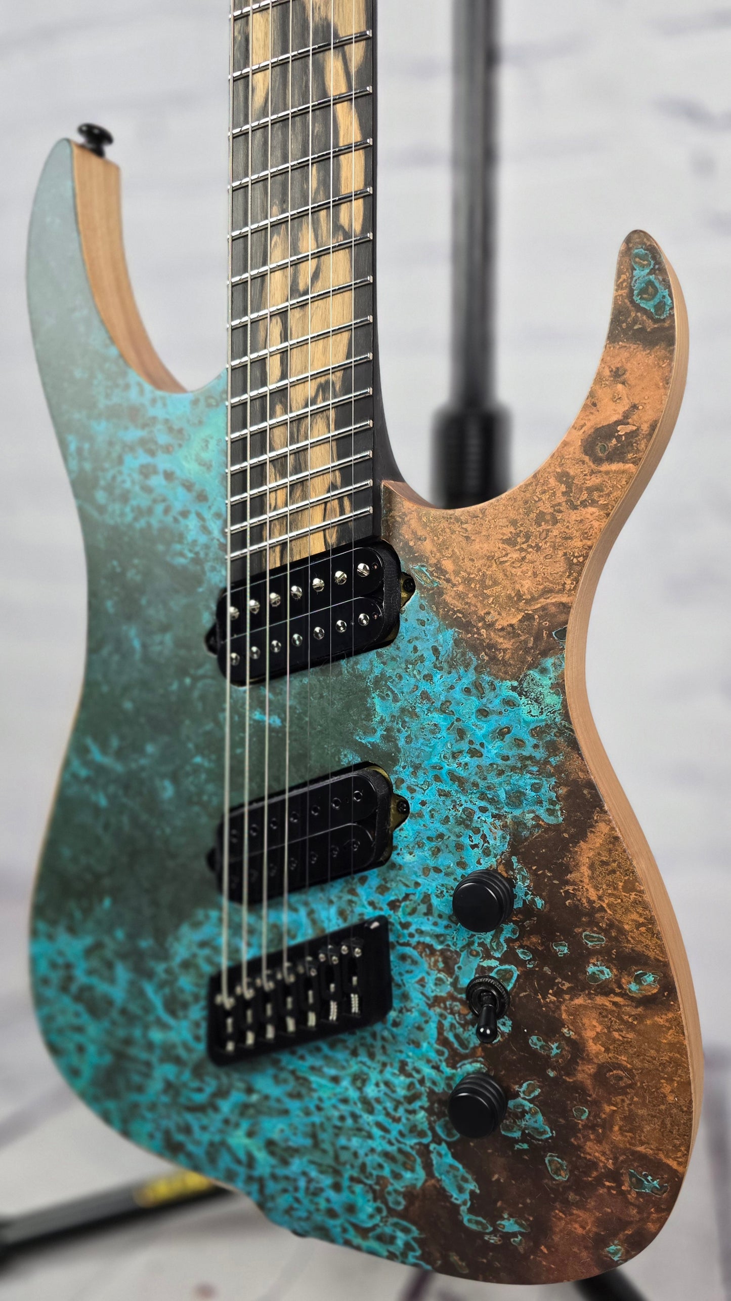 Ormsby Hype GTR Elite 7 String Copper Print Electric Guitar Wenge Neck