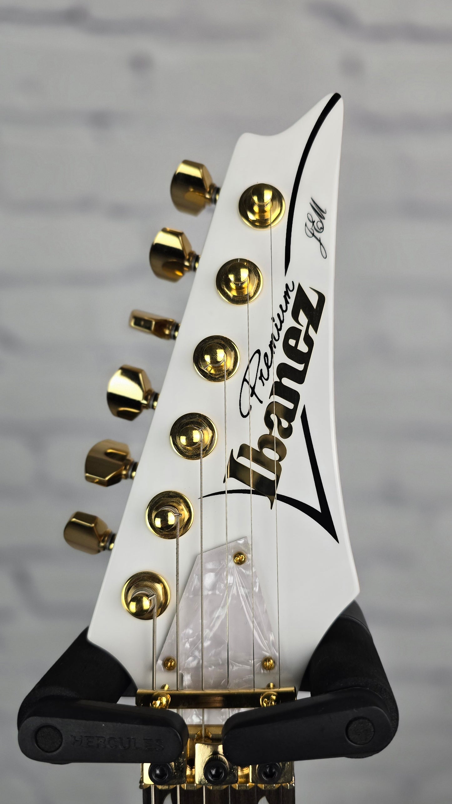 Ibanez Premium JEM7V PWH 6 String Electric Guitar Gloss White Steve Vai