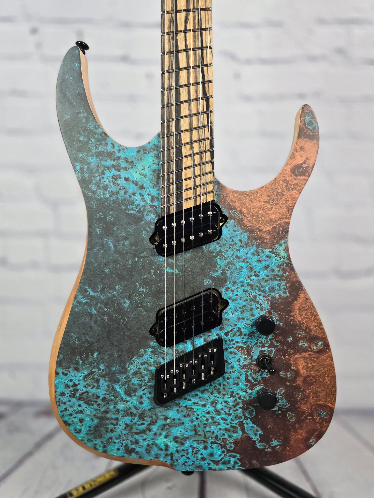 Ormsby Hype GTR Elite 6 String Copper Print Electric Guitar Wenge Neck