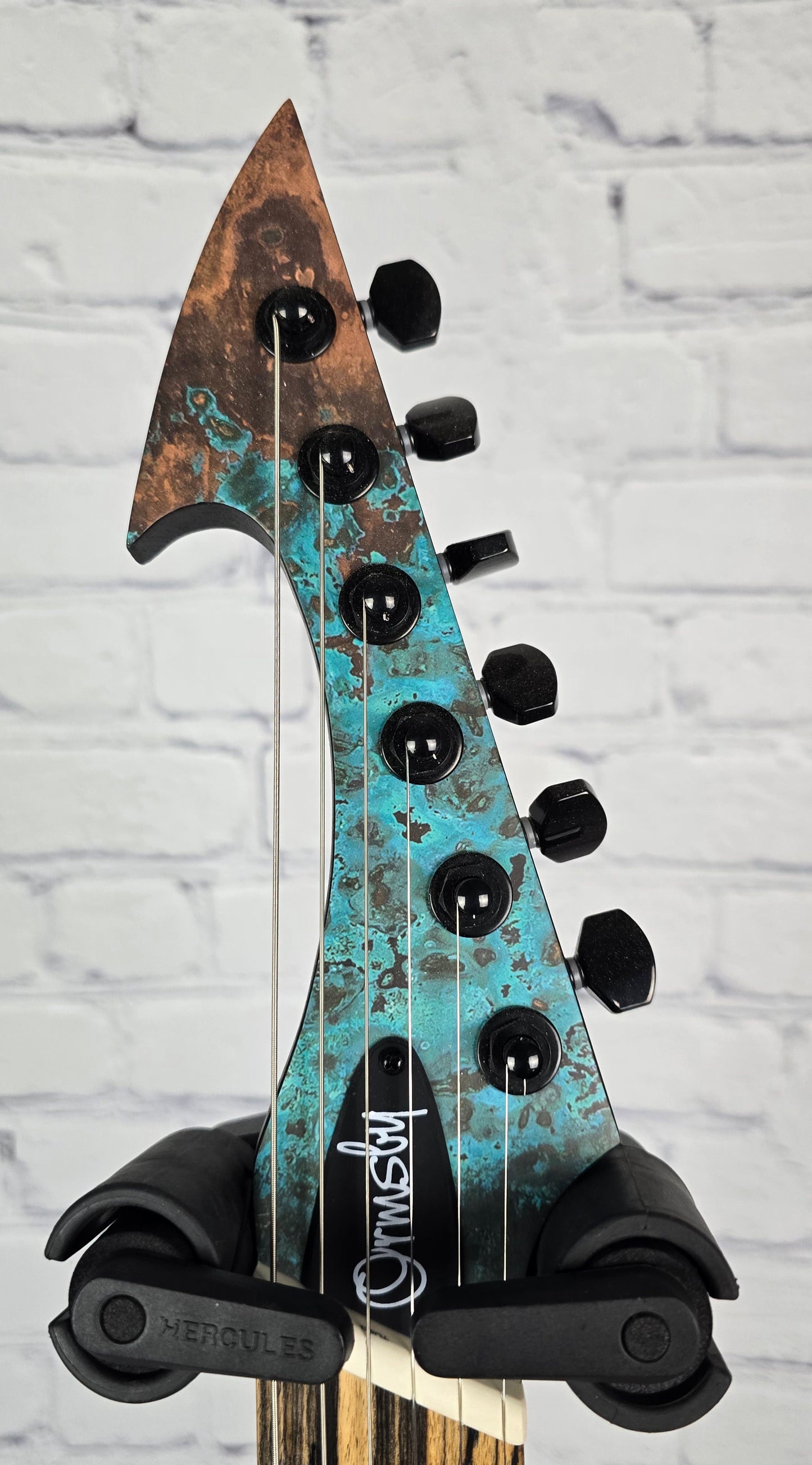 Ormsby Hype GTR Elite 6 String Copper Print Electric Guitar Wenge Neck