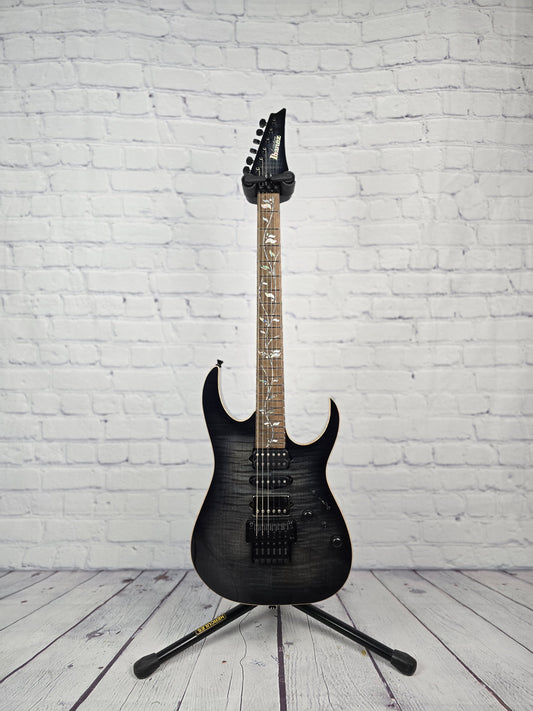 Ibanez Axe Design Lab J Custom RG8870 BRE 6 String Electric Guitar Black Rutile