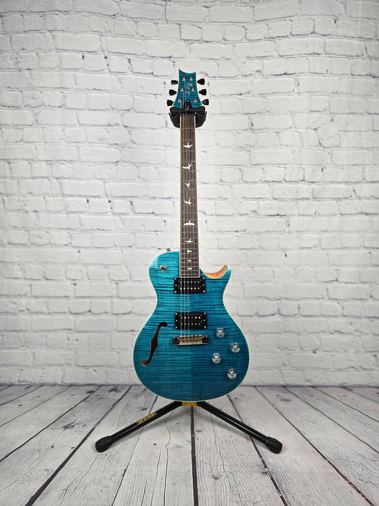 Paul Reed Smith PRS SE Zach Myers Semi Hollow Electric Guitar Myers Blue