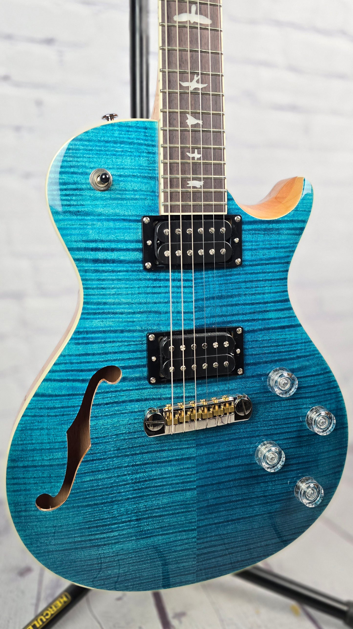 Paul Reed Smith PRS SE Zach Myers Semi Hollow Electric Guitar Myers Blue