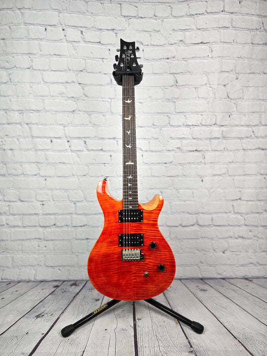 Paul Reed Smith PRS SE CE24 6 String Electric Guitar Blood Orange