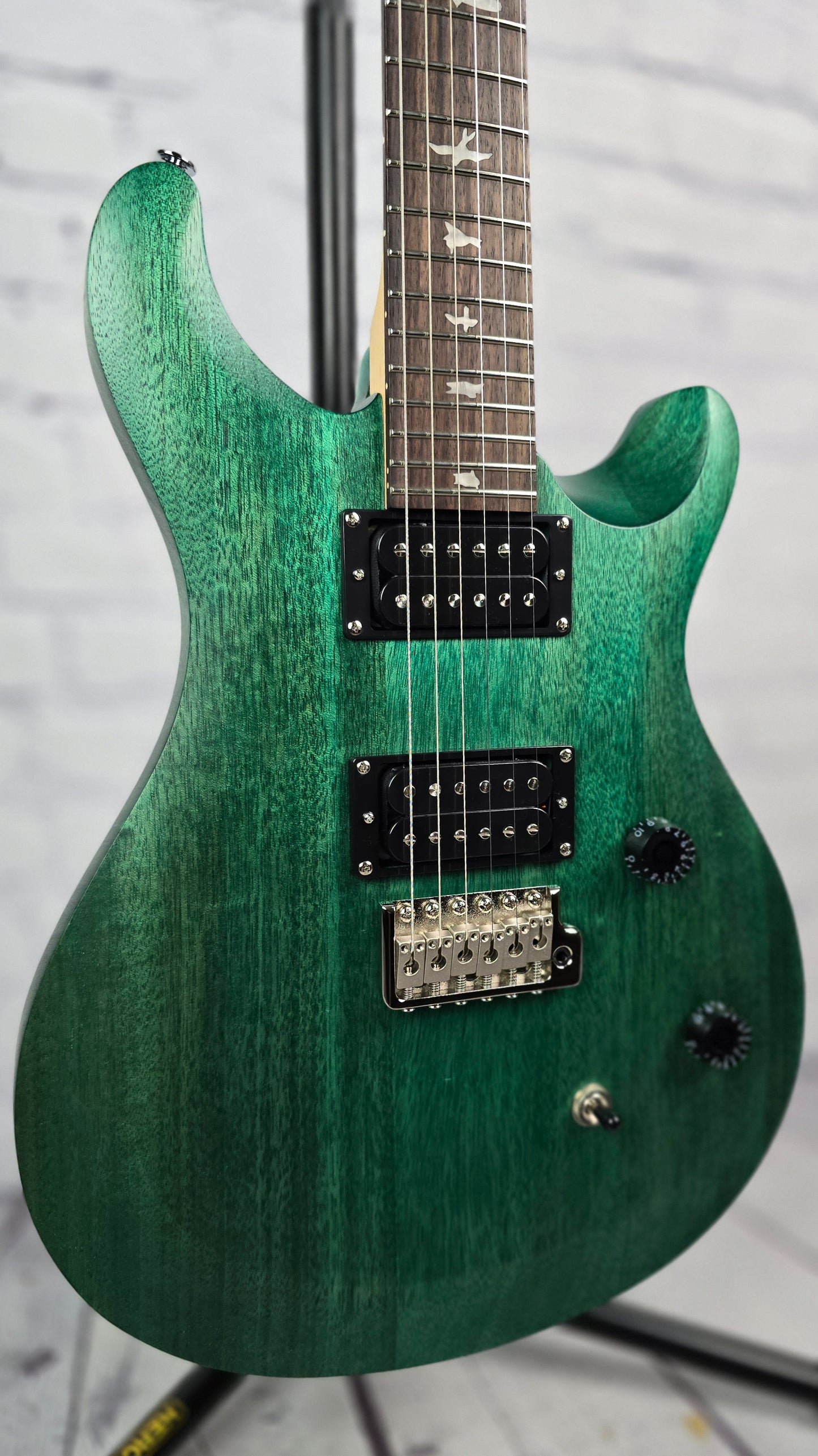 Paul Reed Smith PRS SE CE24 Satin 6 String Electric Guitar Turquoise