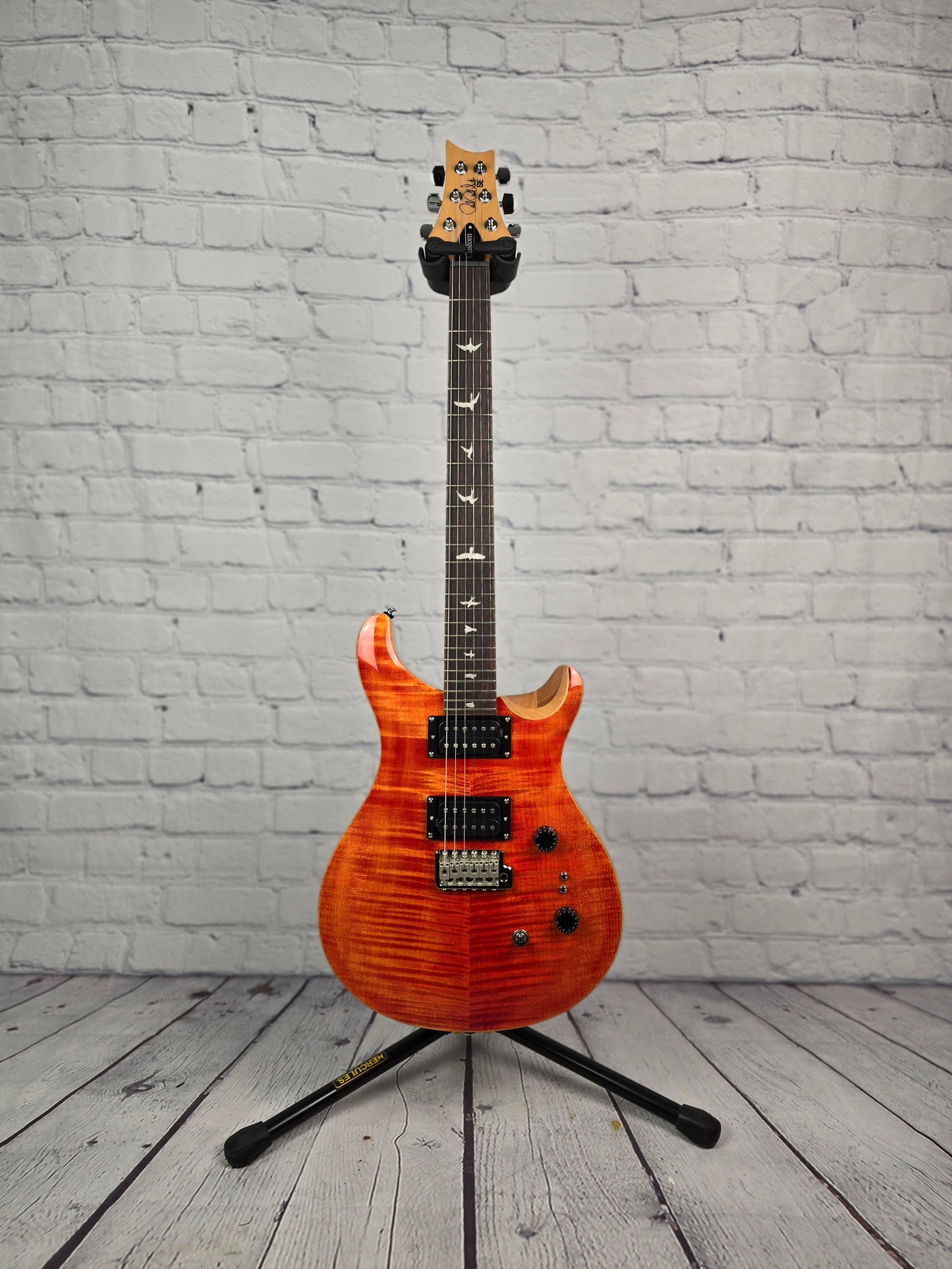 Paul Reed Smith PRS SE Custom 24-08 Electric Guitar Blood Orange