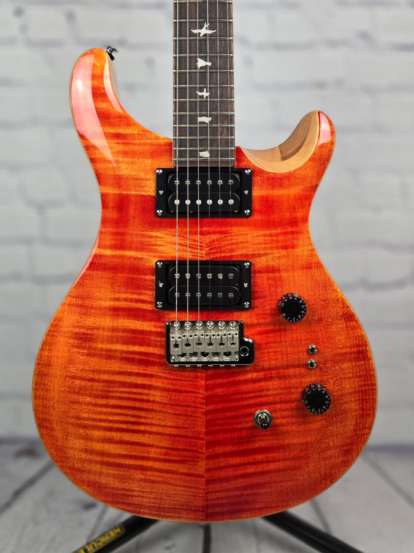 Paul Reed Smith PRS SE Custom 24-08 Electric Guitar Blood Orange