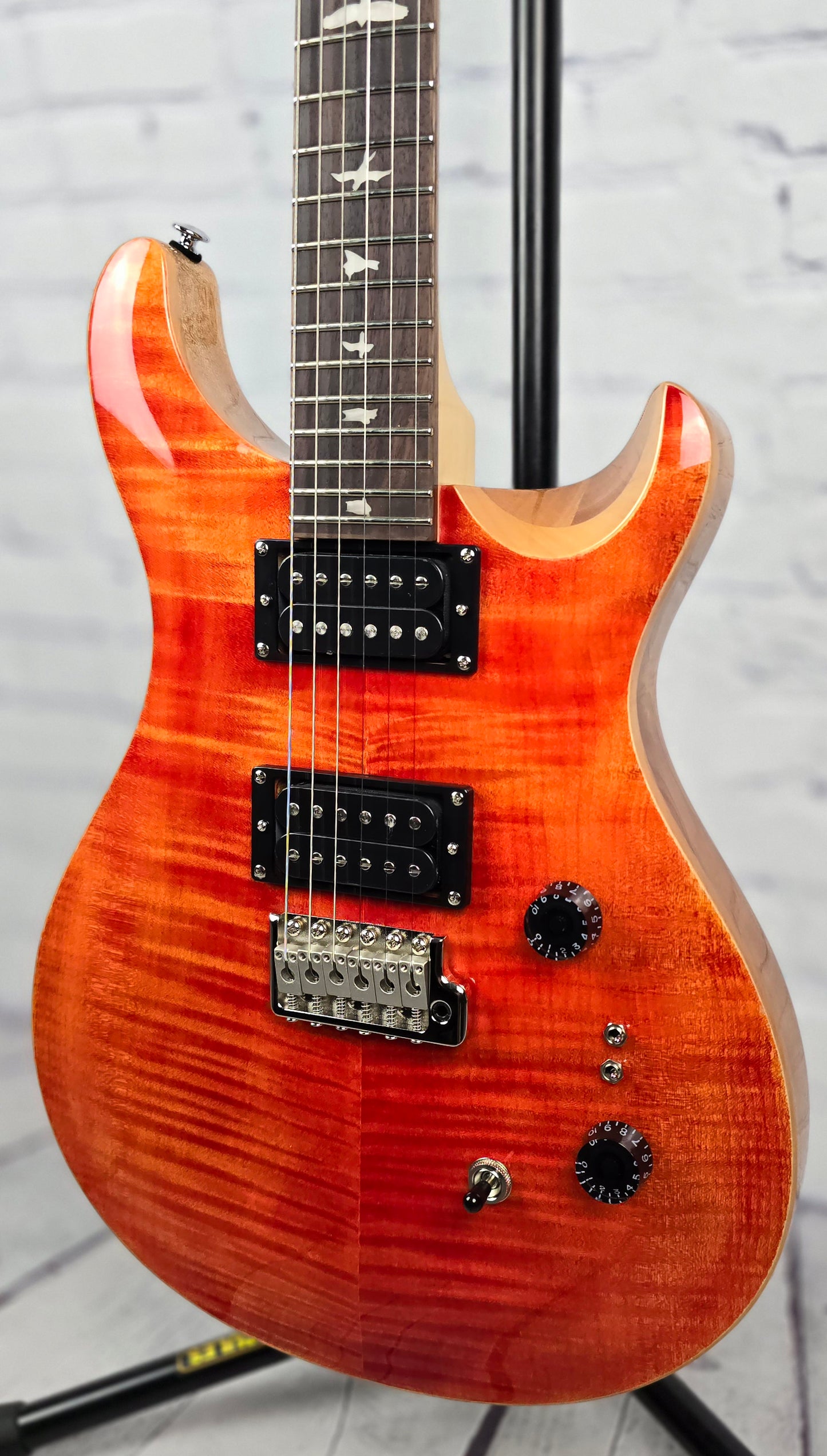 Paul Reed Smith PRS SE Custom 24-08 Electric Guitar Blood Orange