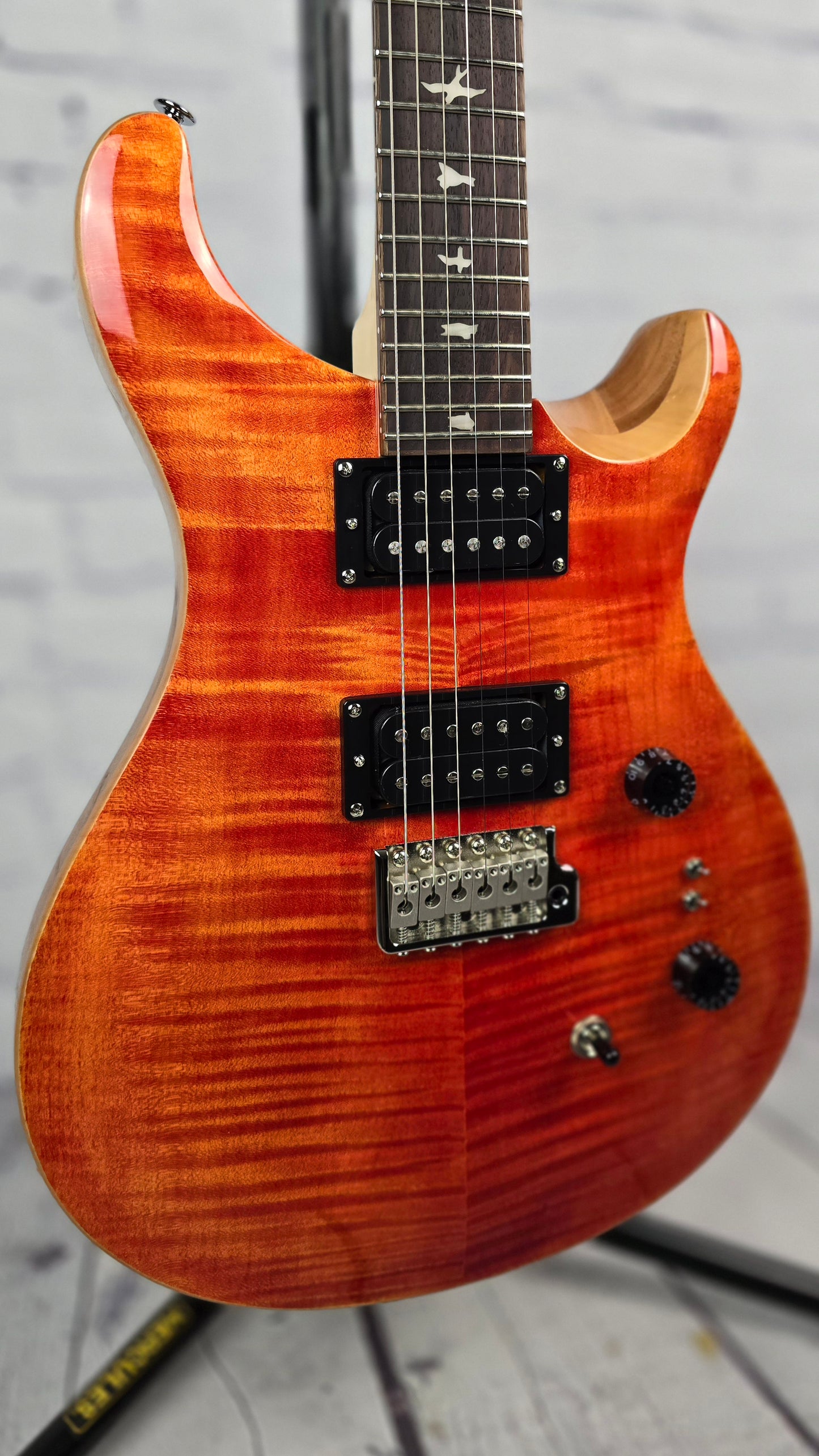 Paul Reed Smith PRS SE Custom 24-08 Electric Guitar Blood Orange