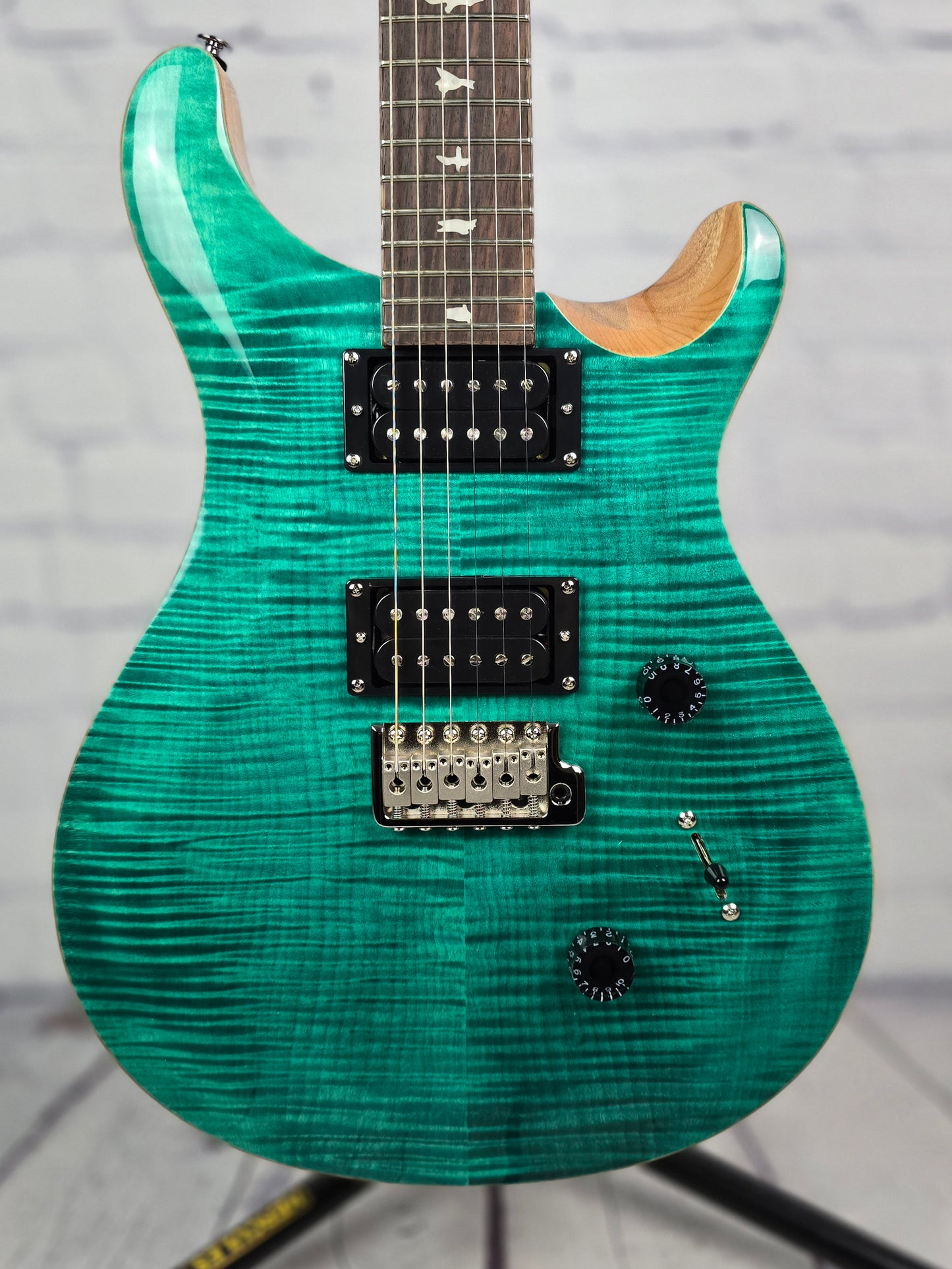 Paul Reed Smith PRS SE Custom 24 6 String Electric Guitar Turquoise