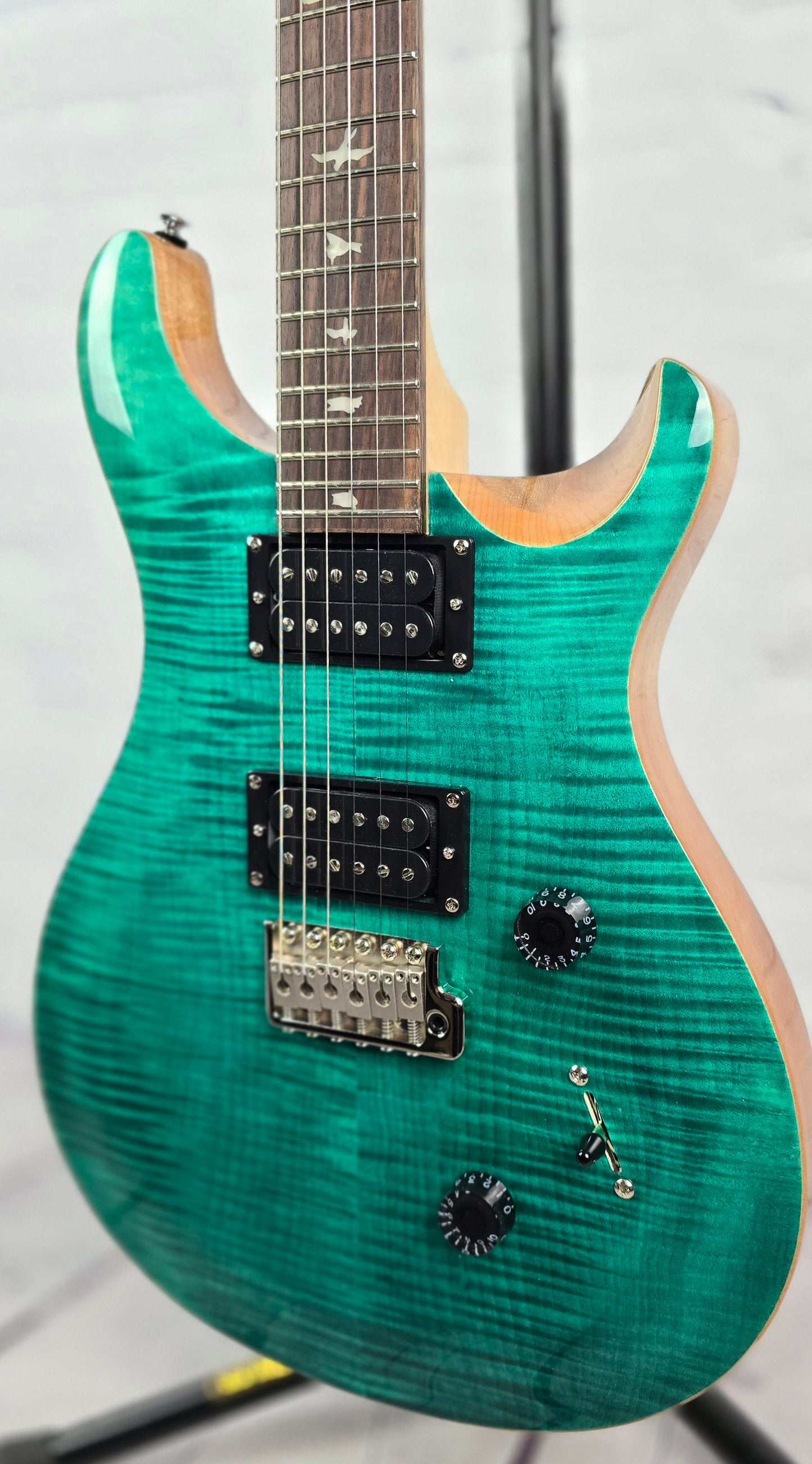 Paul Reed Smith PRS SE Custom 24 6 String Electric Guitar Turquoise