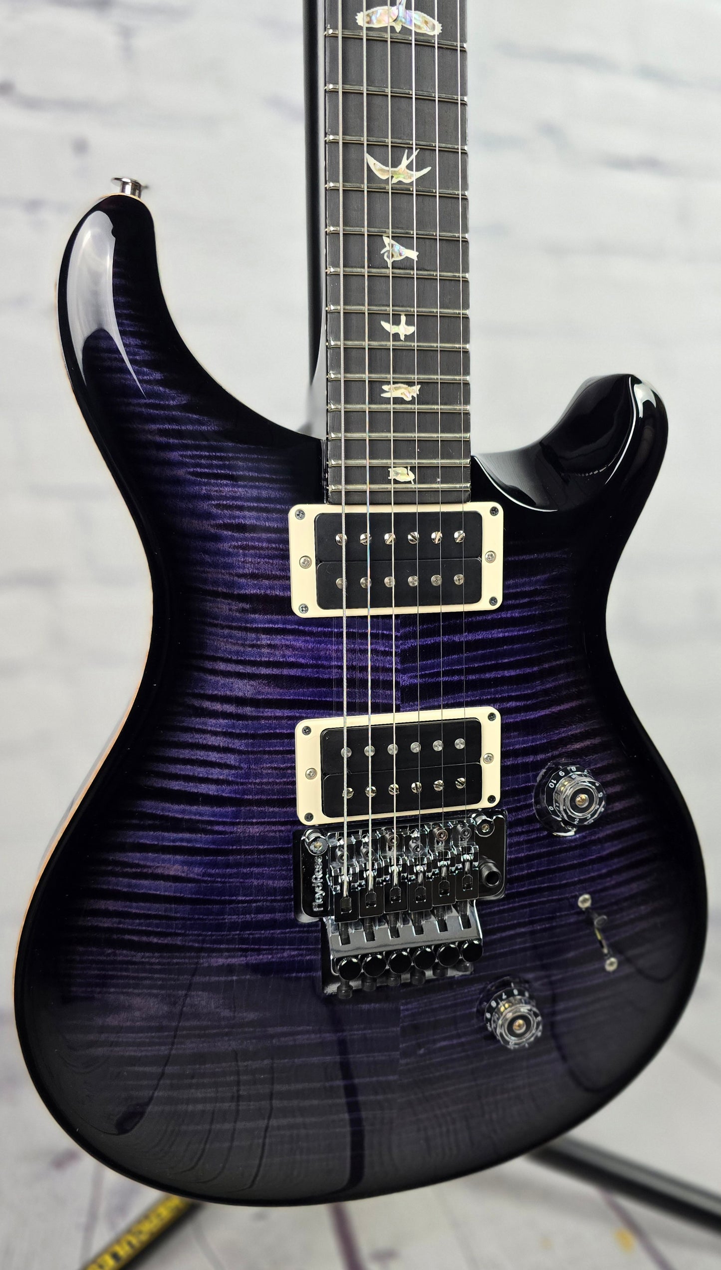 Paul Reed Smith PRS Custom 24 Floyd Electric Guitar 10 Top Purple Mist