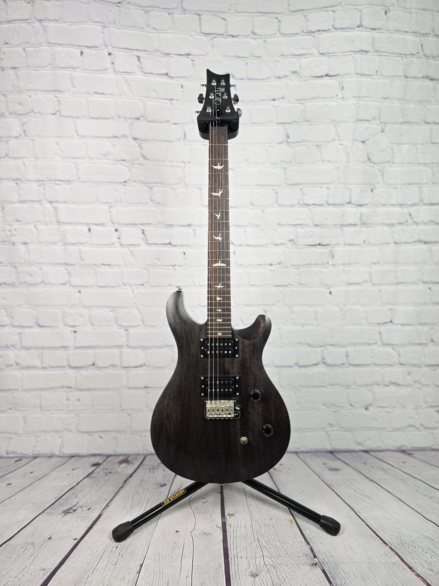 Paul Reed Smith PRS SE CE24 Satin 6 String Electric Guitar Charcoal