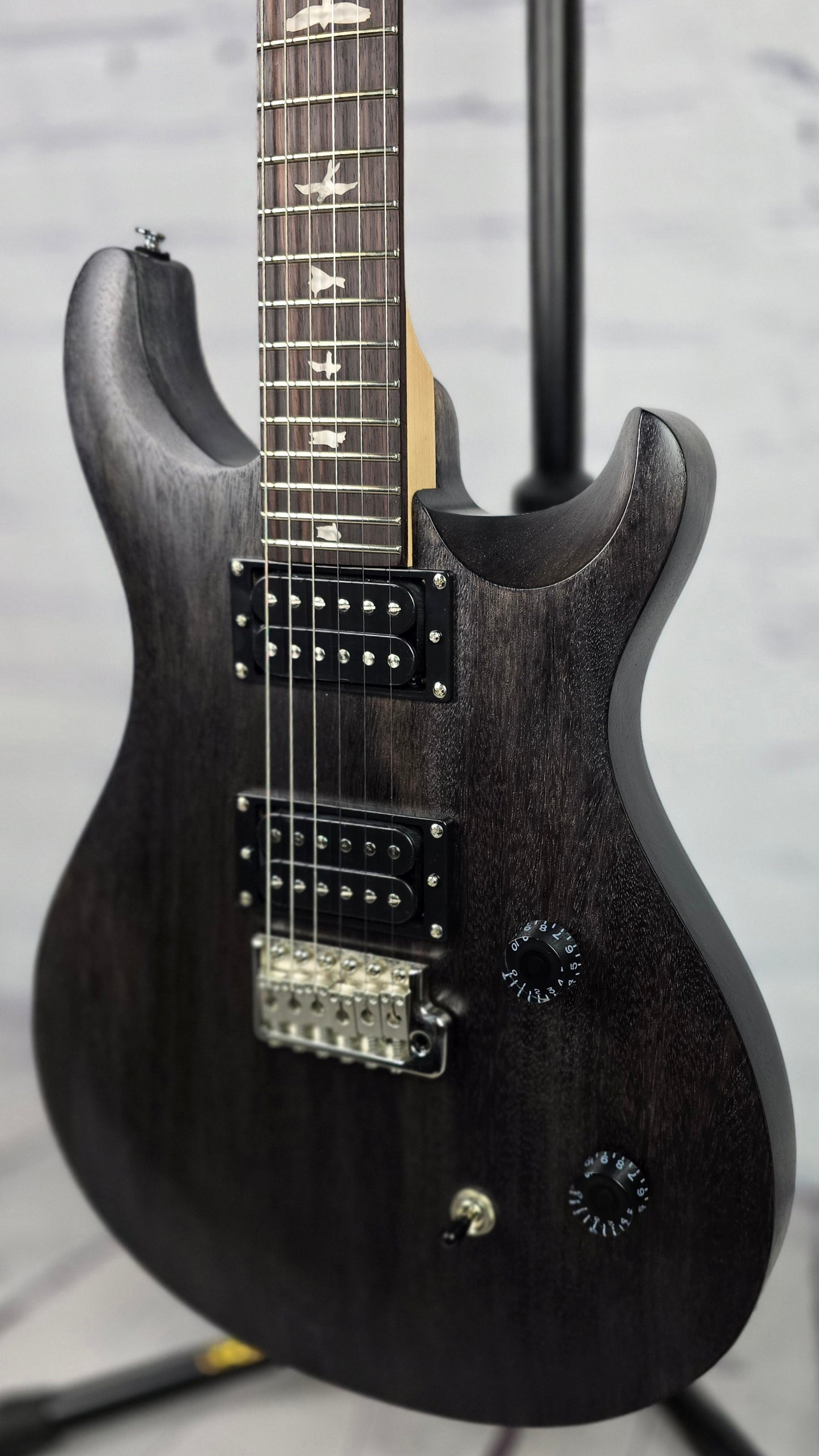 Paul Reed Smith PRS SE CE24 Satin 6 String Electric Guitar Charcoal