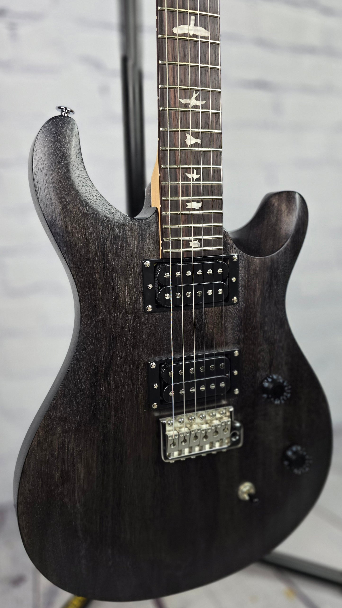 Paul Reed Smith PRS SE CE24 Satin 6 String Electric Guitar Charcoal