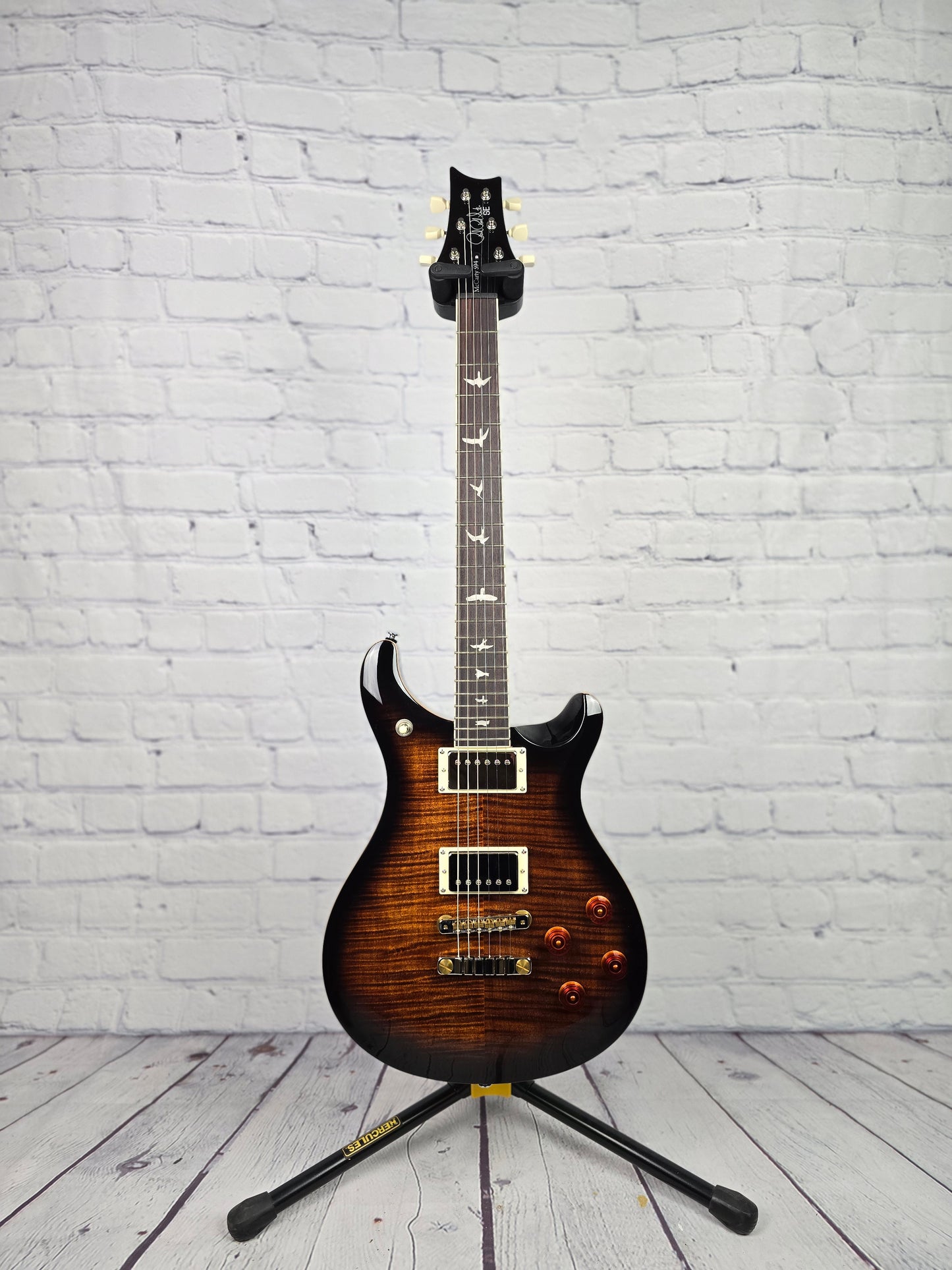 Paul Reed Smith PRS SE McCarty 594 Electric Guitar Black Gold Burst