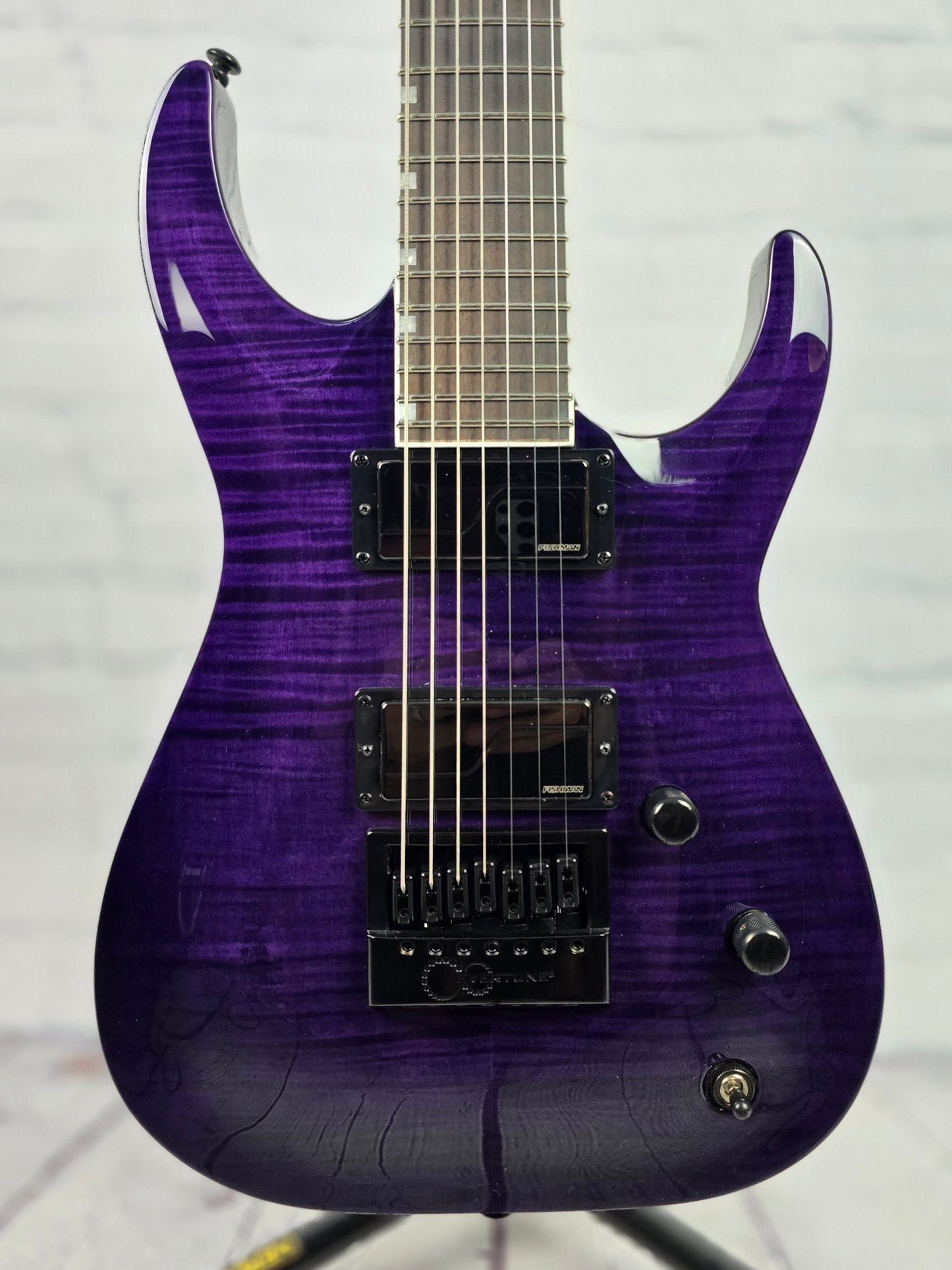 ESP LTD Brian "Sir Headly" Welch Head-7 7 String Electric Guitar See Thru Purple