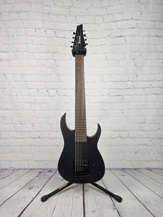 Ibanez M80M Meshuggah 8 String Electric Guitar Weathered Black 29.4"