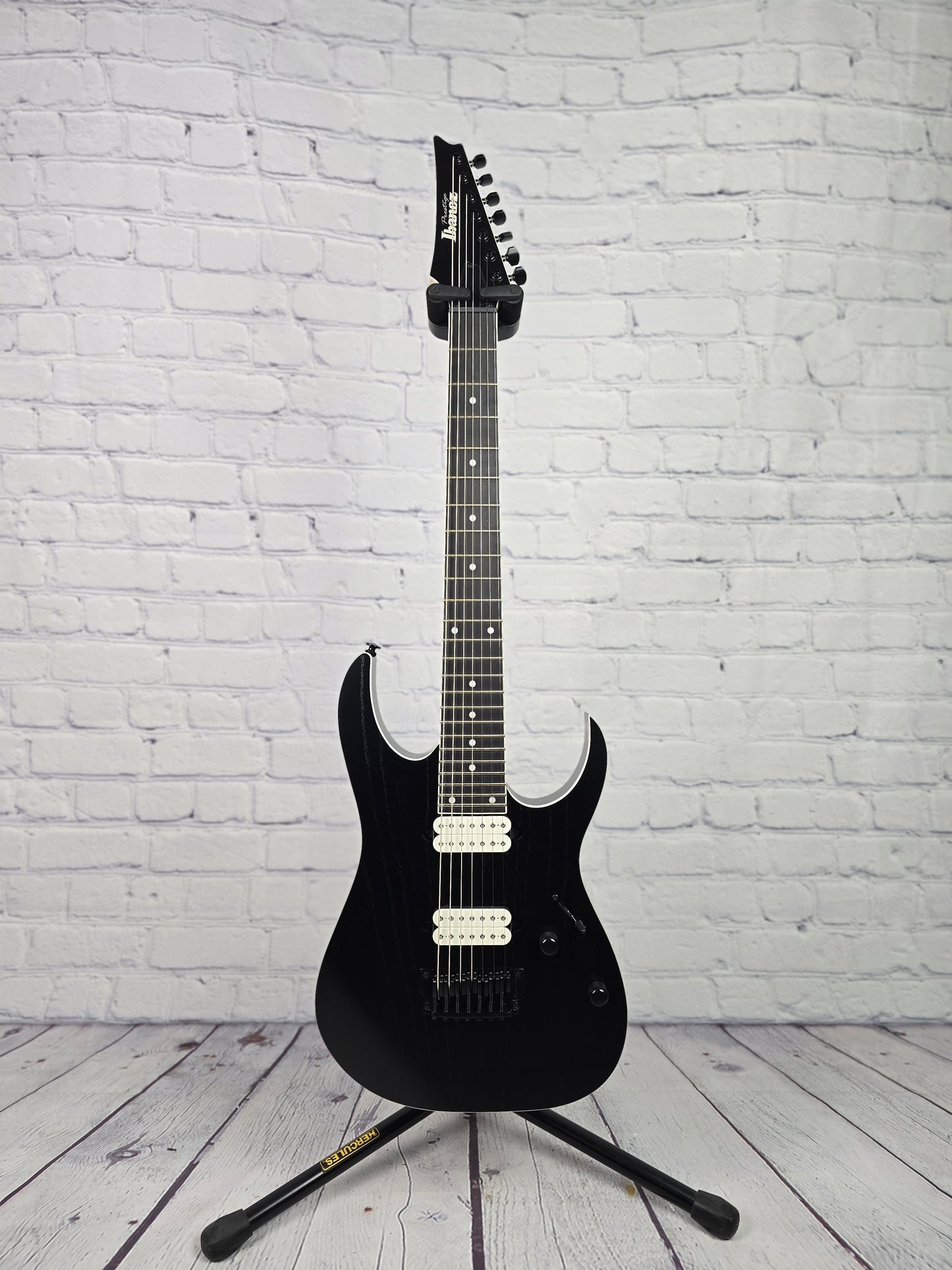 Ibanez Prestige RGR752AHBF WK 7 String Electric Guitar Weathered Black