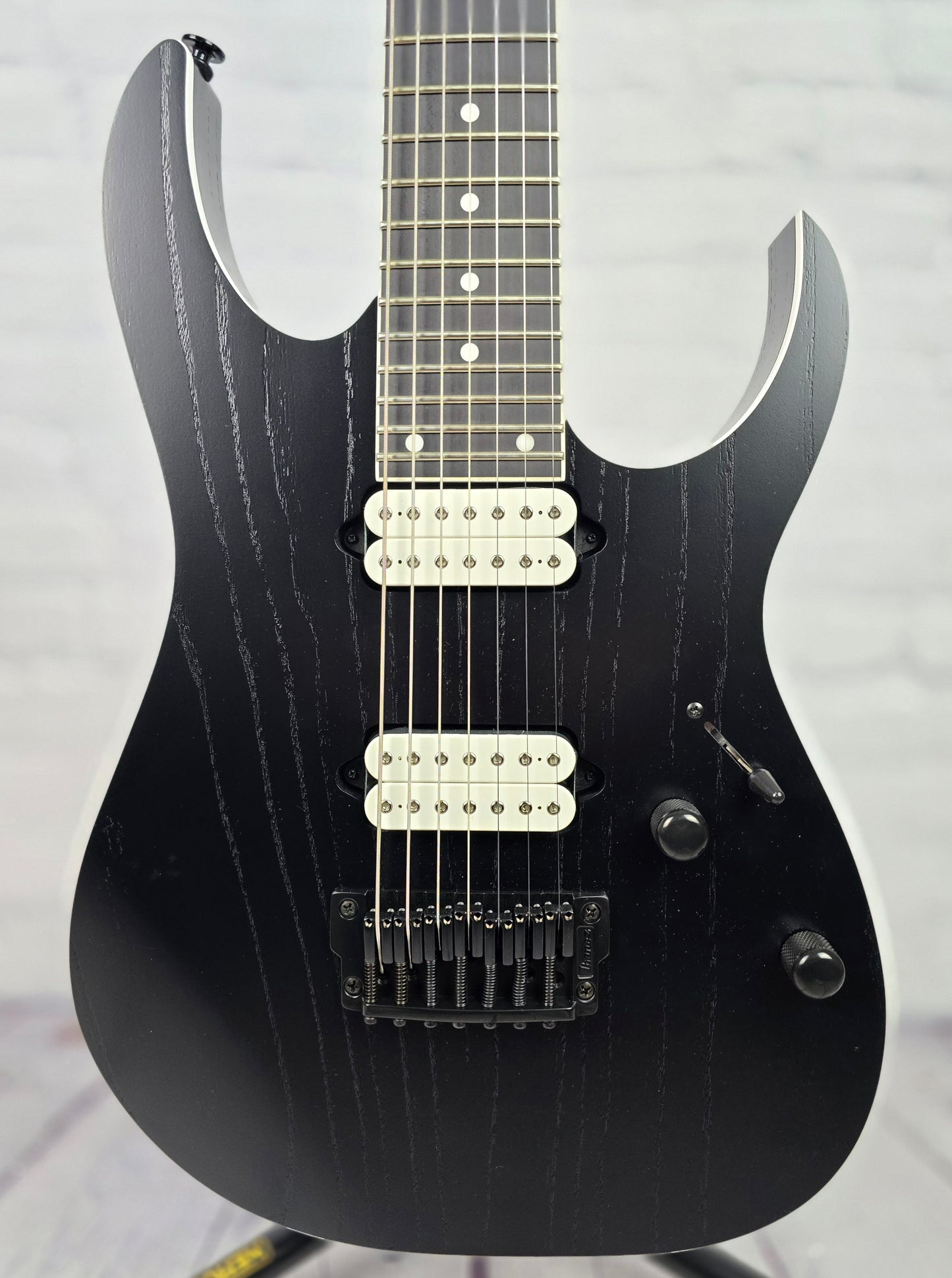 Ibanez Prestige RGR752AHBF WK 7 String Electric Guitar Weathered Black