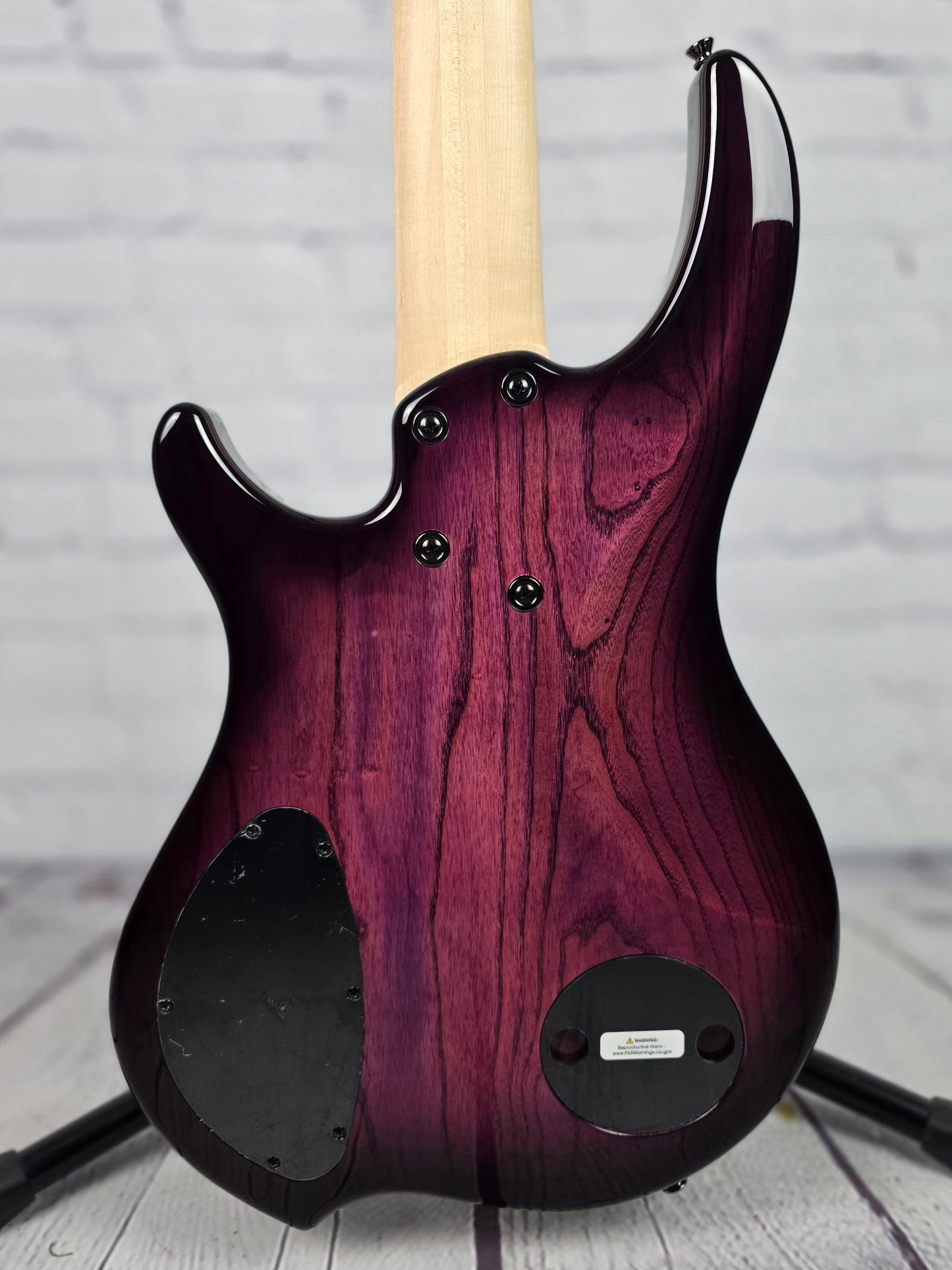 Dingwall Combustion C3 5 String Multiscale Bass Ultra Violet Quilt