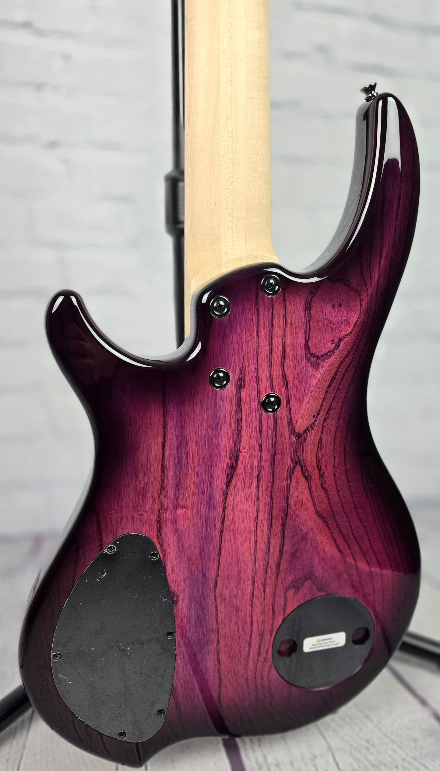 Dingwall Combustion C3 5 String Multiscale Bass Ultra Violet Quilt