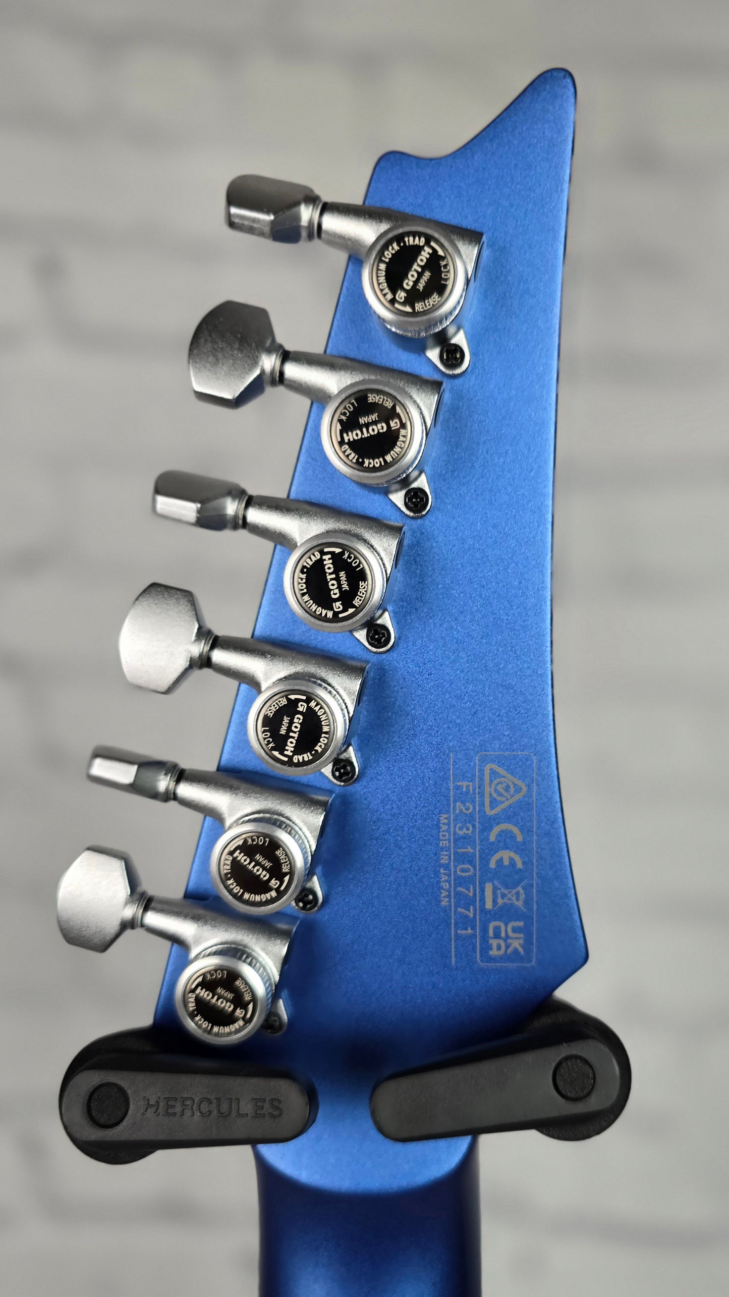 Ibanez JBM9999 AMM Jake Bowen 6 String Electric Guitar Azure Metallic Matte
